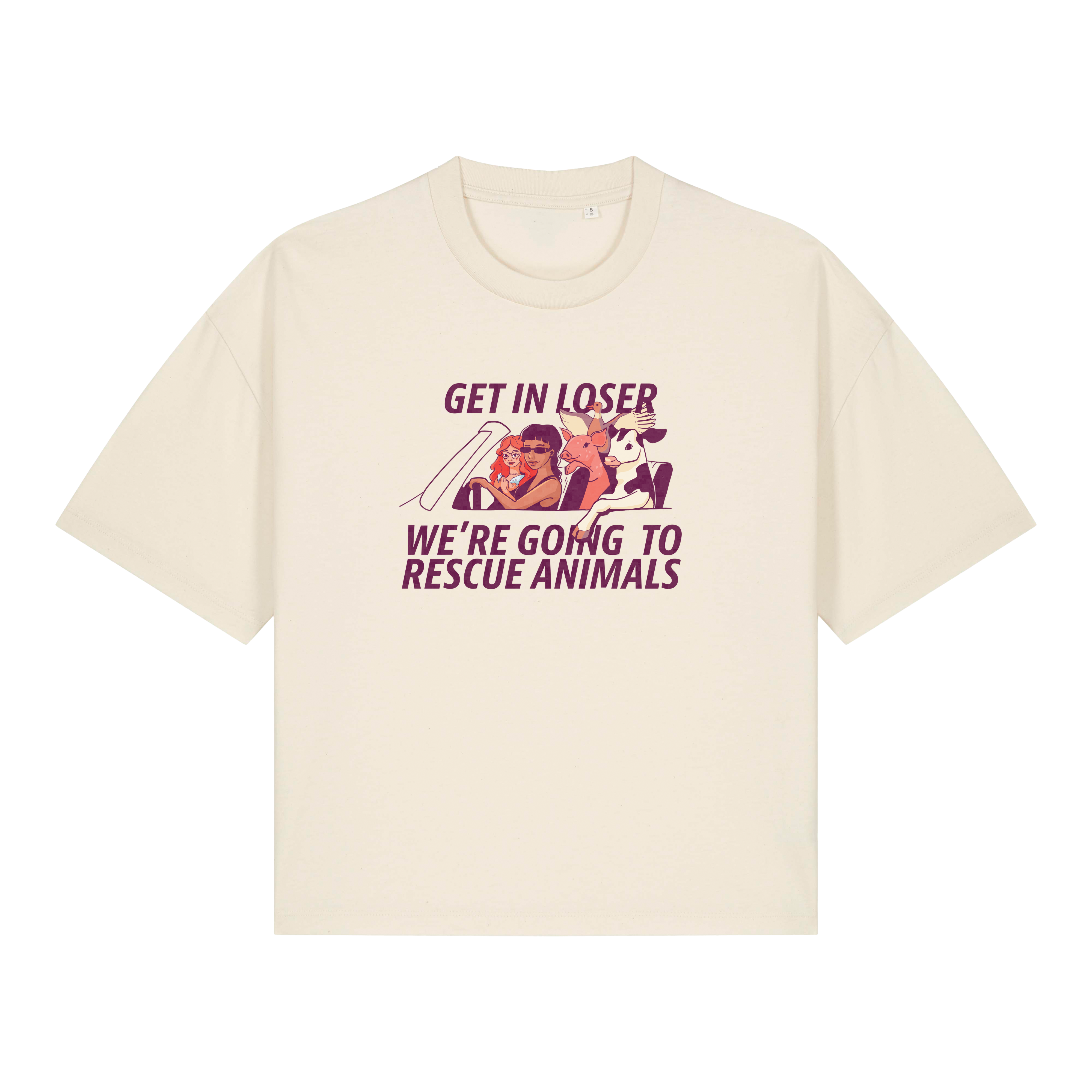 Get In Loser Women's Boxy T-Shirt
