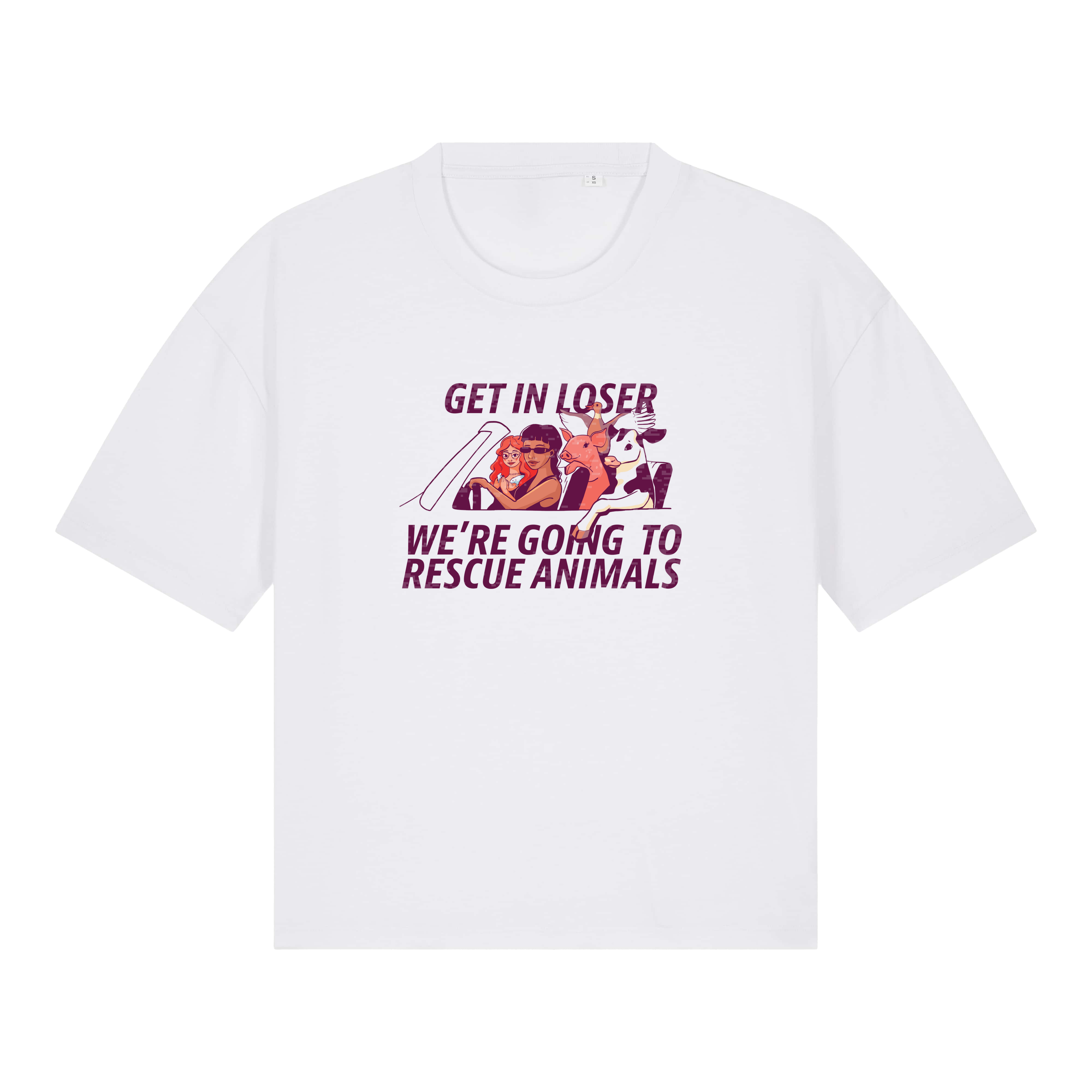 Get In Loser Women's Boxy T-Shirt