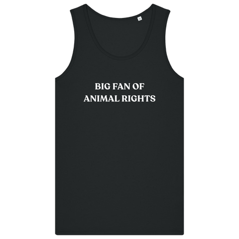 Big Fan Of Animal Rights Men's Tank Top