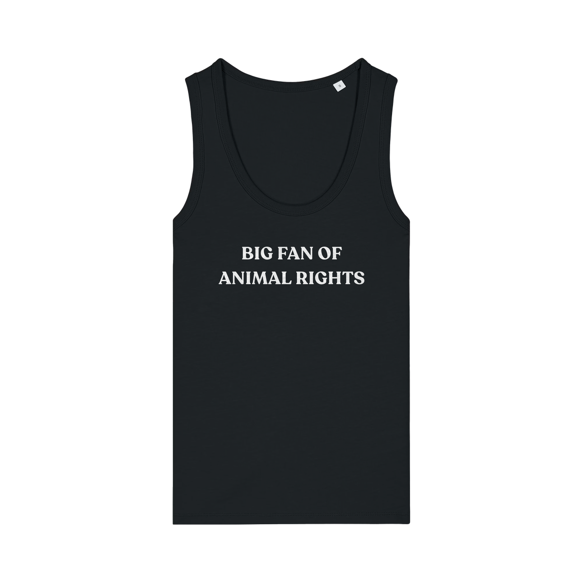 Big Fan Of Animal Rights Women's Tank Top