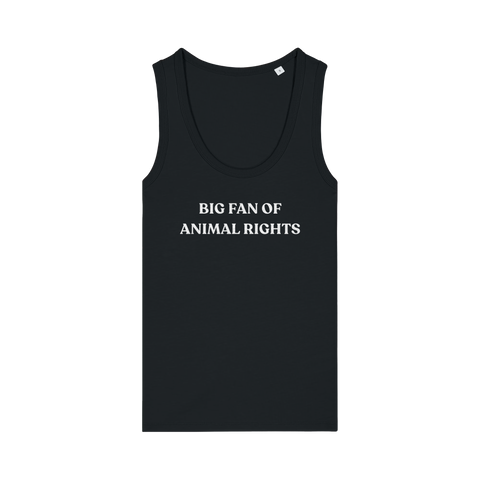 Big Fan Of Animal Rights Women's Tank Top