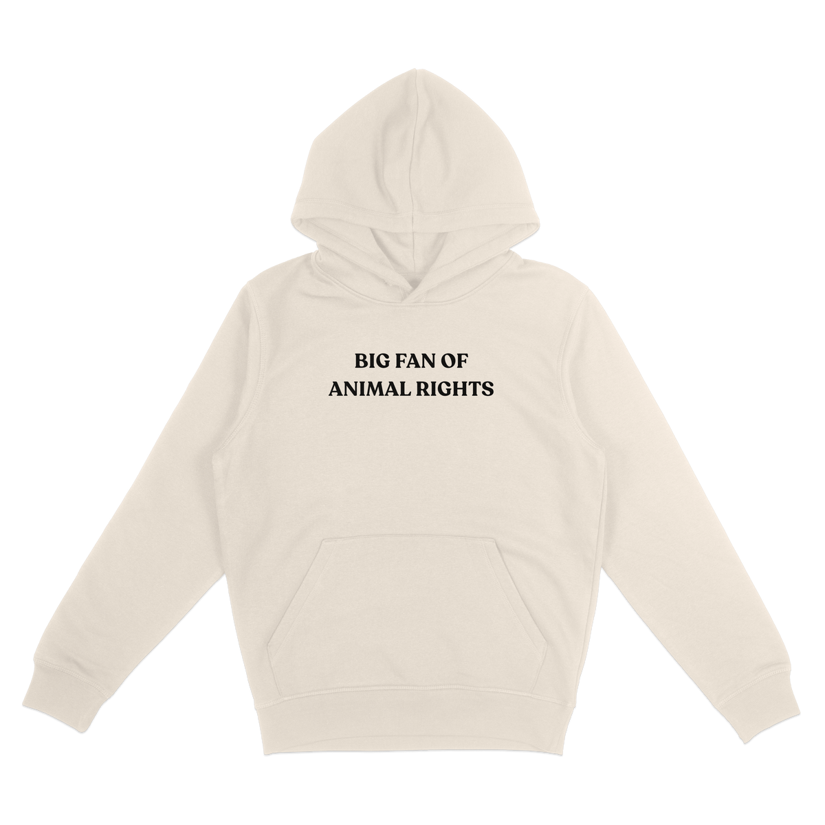 Big Fan Of Animal Rights Hoodie