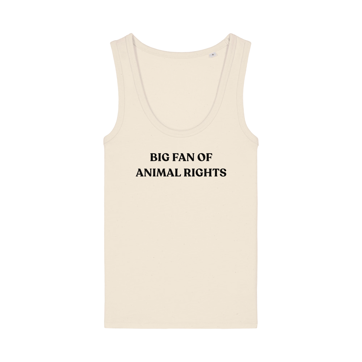 Big Fan Of Animal Rights Women's Tank Top