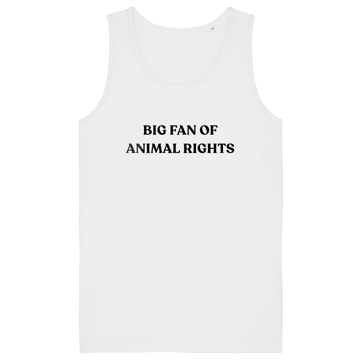 Big Fan Of Animal Rights Men's Tank Top