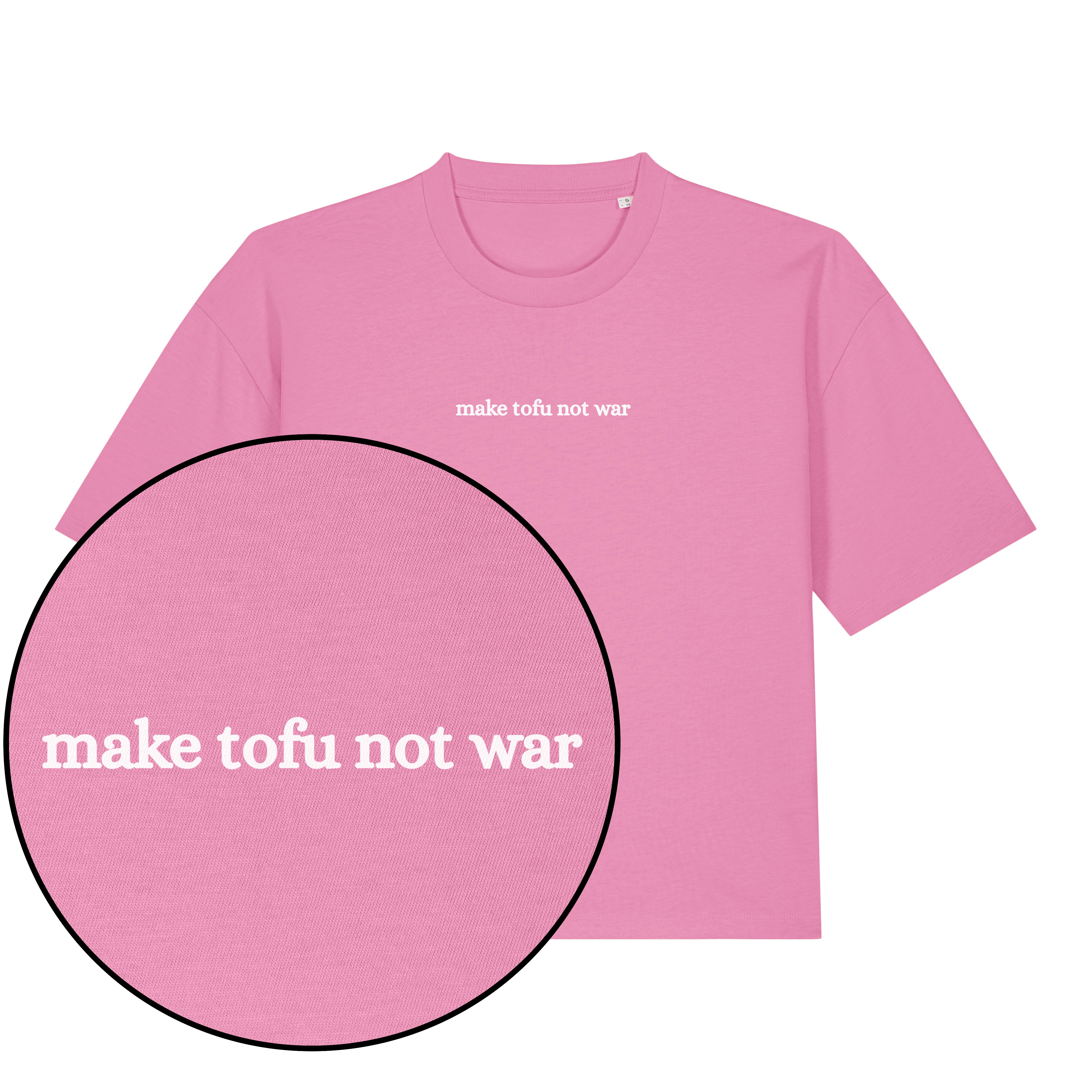 Make Tofu Not War Women's Boxy T-Shirt