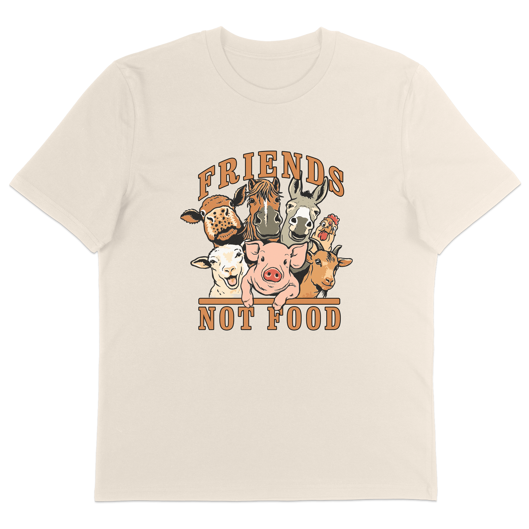 Friends Not Food Animals T-Shirt
