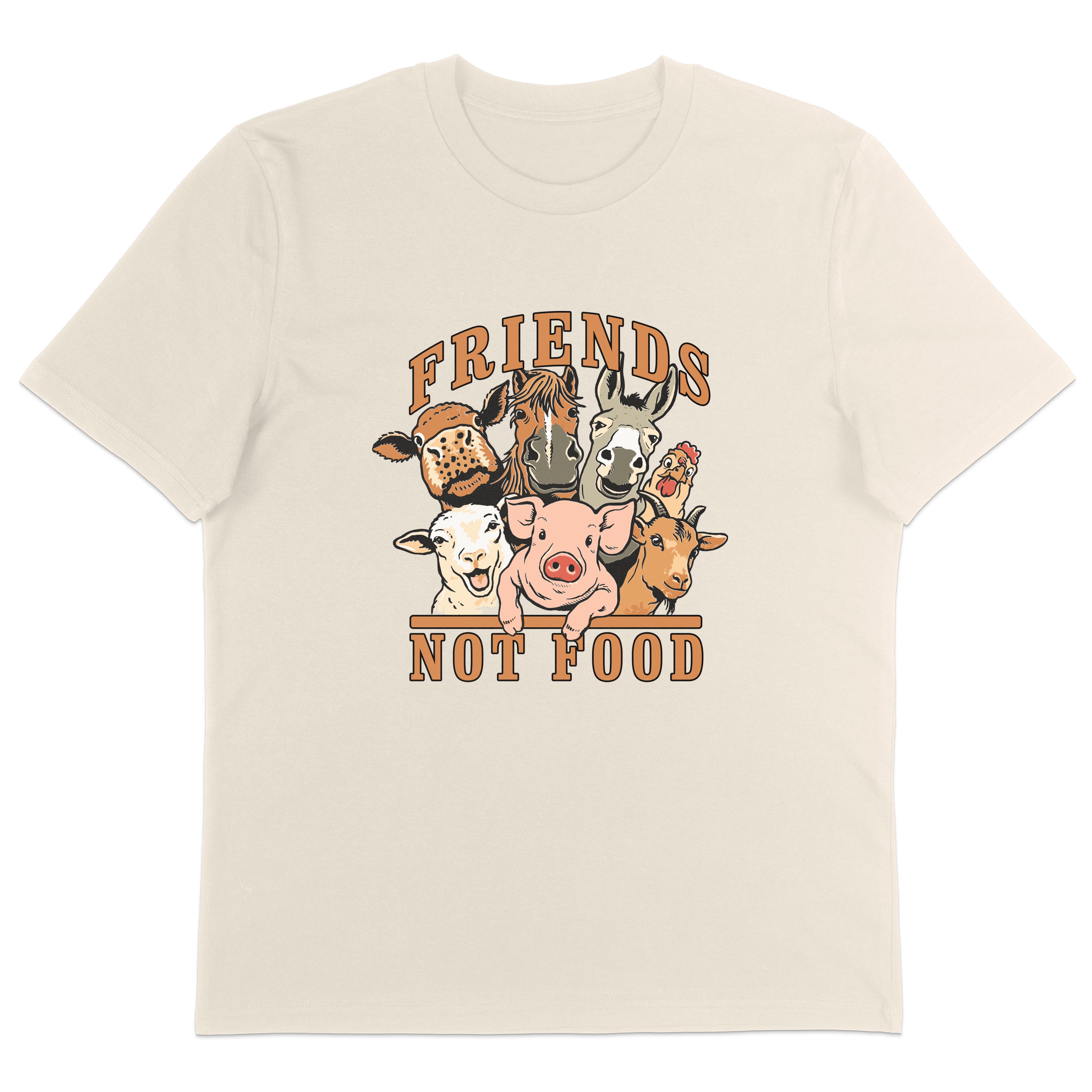 Friends Not Food Animals T-Shirt
