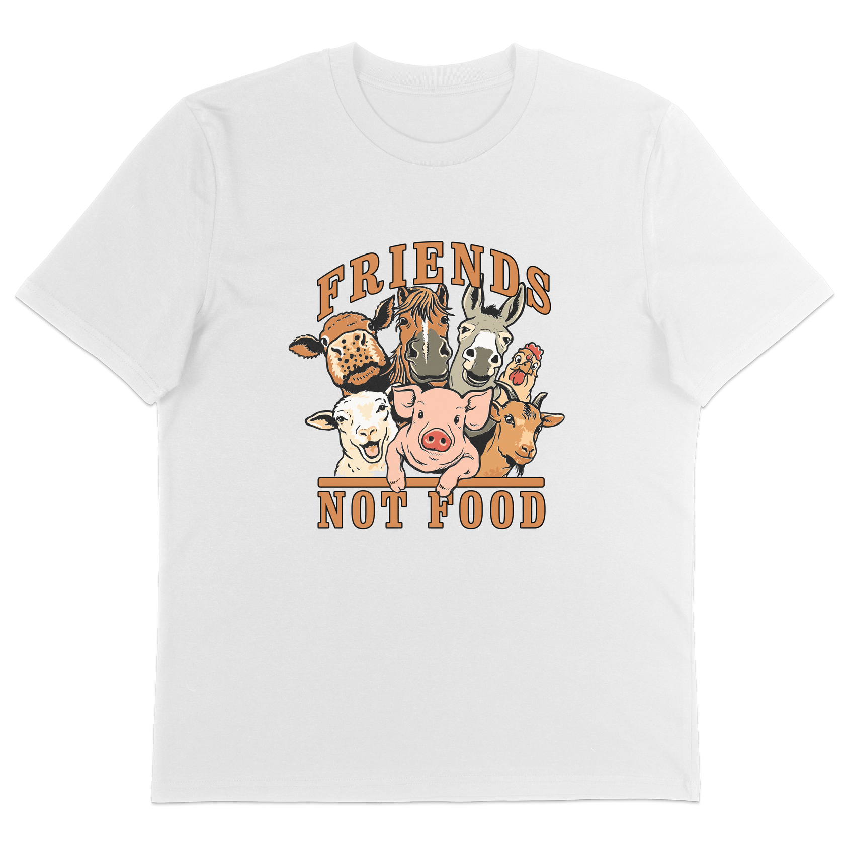 Friends Not Food Animals T-Shirt