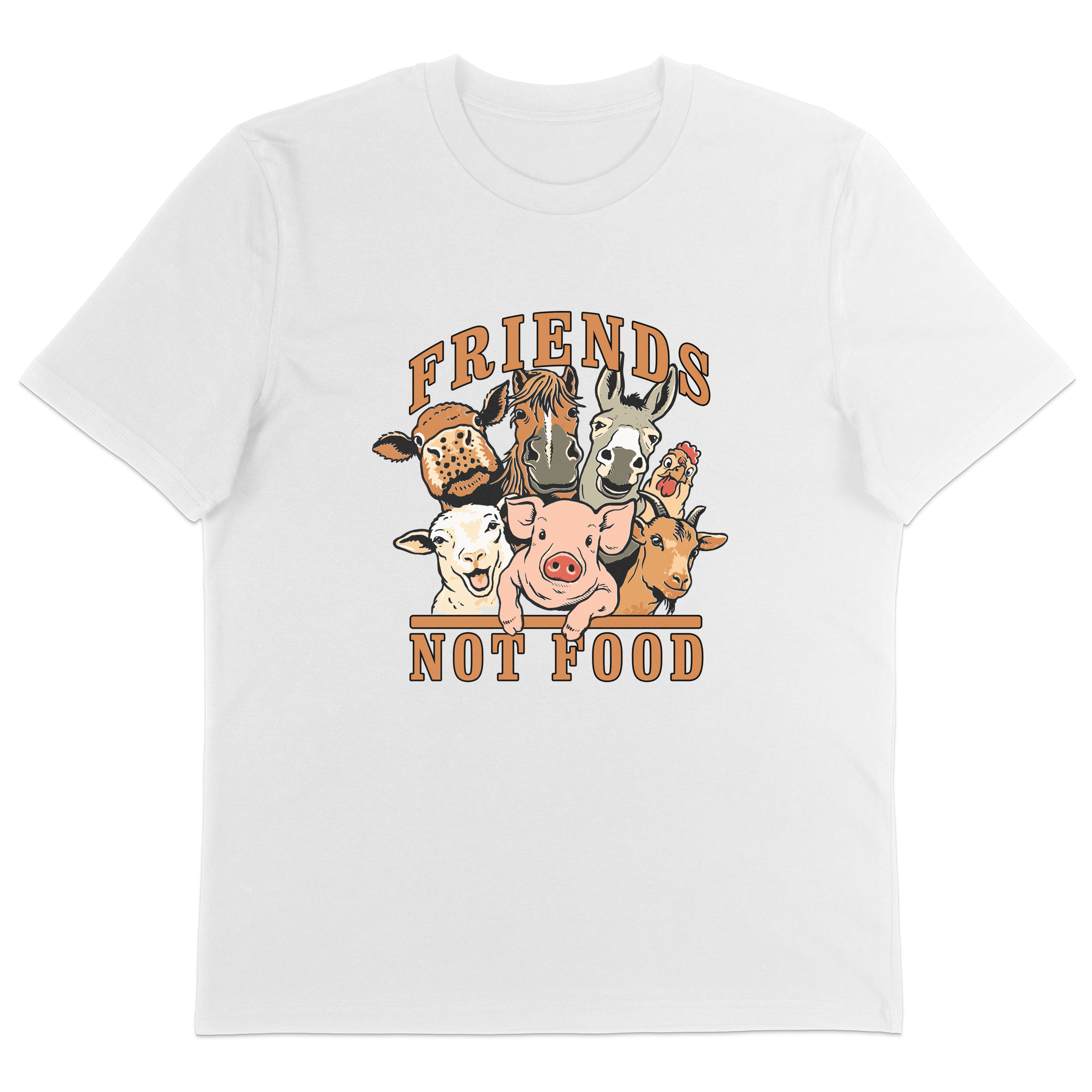 Friends Not Food Animals T-Shirt