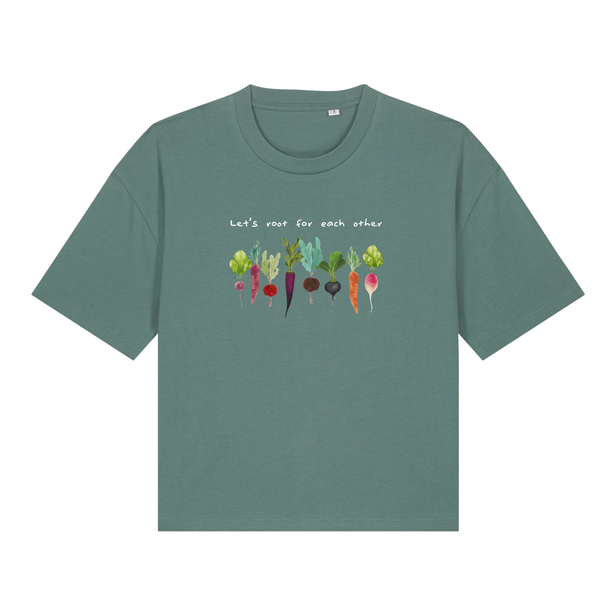 Let's Root For Each Other Women's Boxy T-Shirt