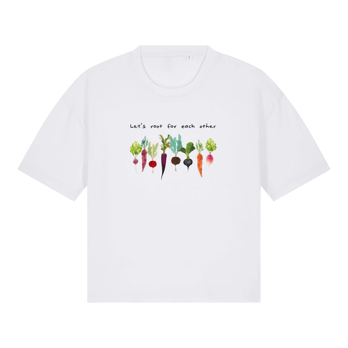 Let's Root For Each Other Women's Boxy T-Shirt
