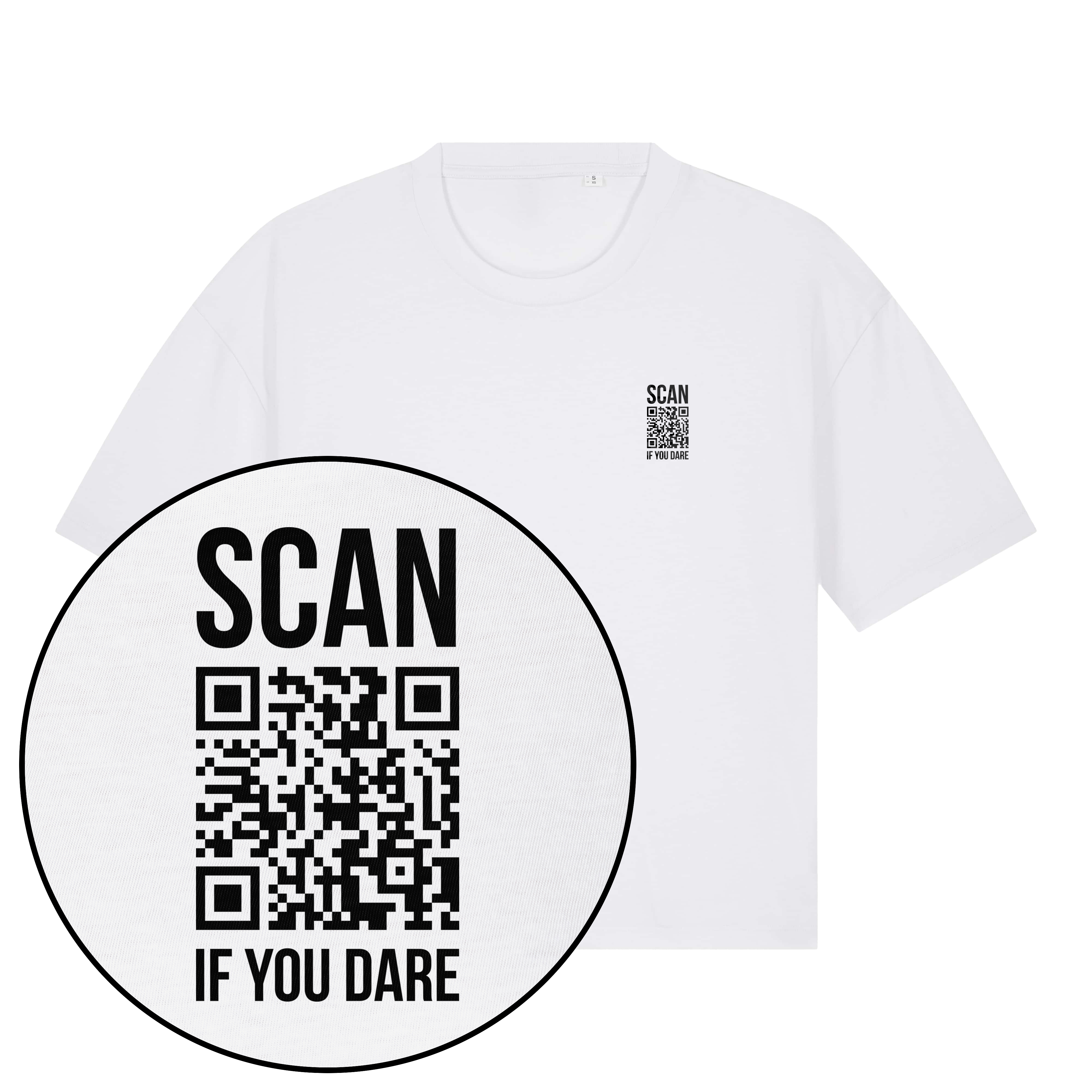Watch Dominion QR Code Streetwear Women's Boxy T-Shirt