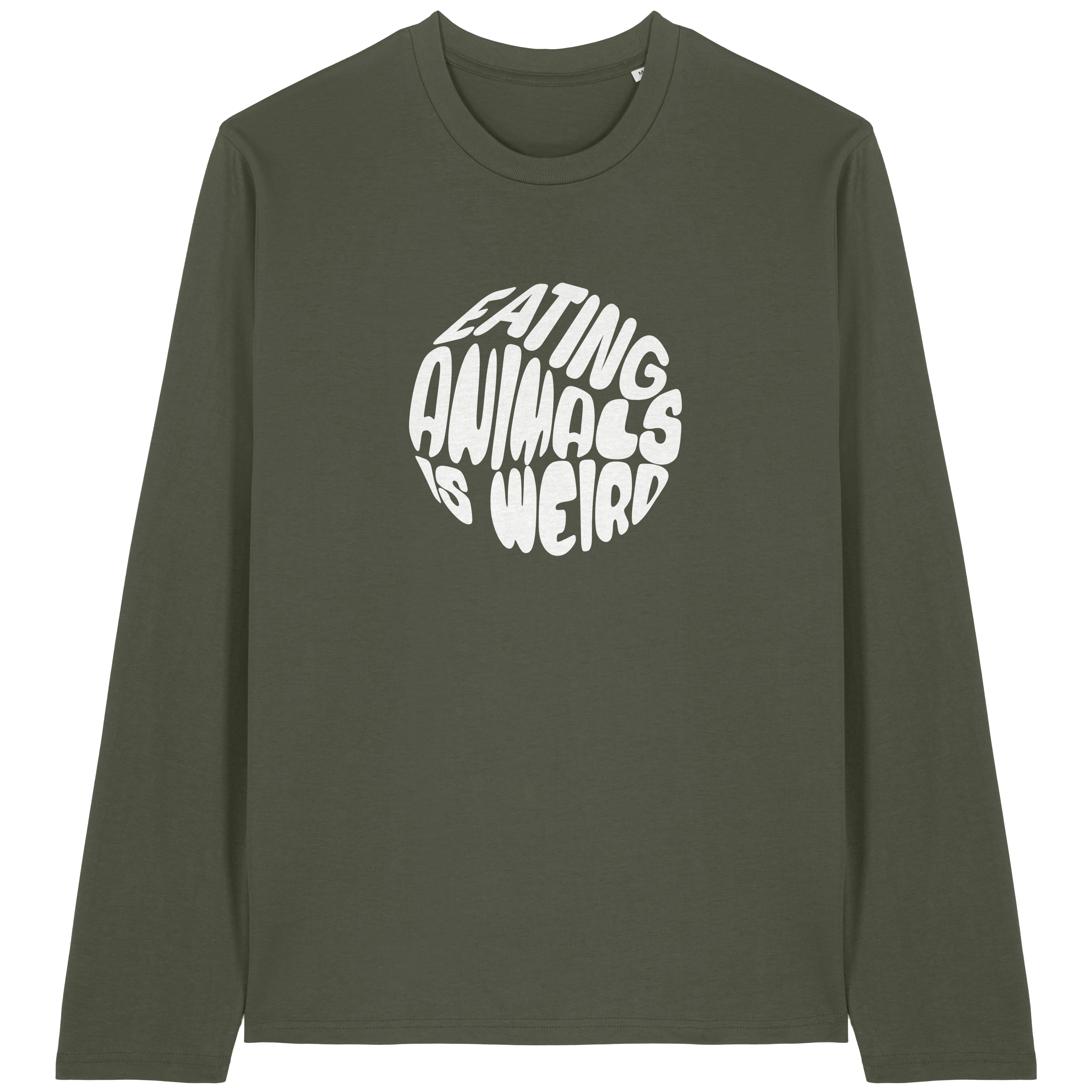 Eating Animals Is Weird Long Sleeve T-Shirt
