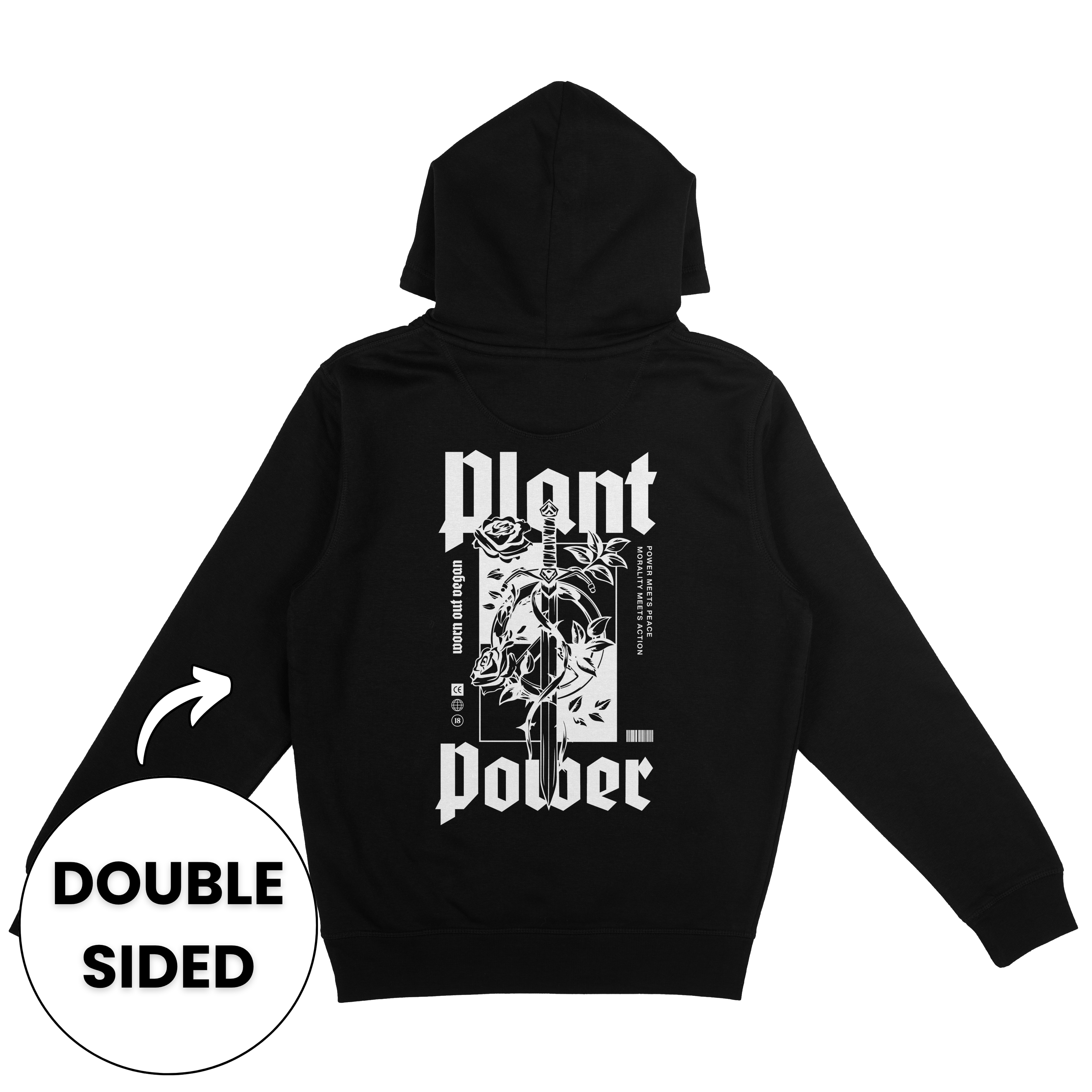 Plant Power Streetwear Hoodie