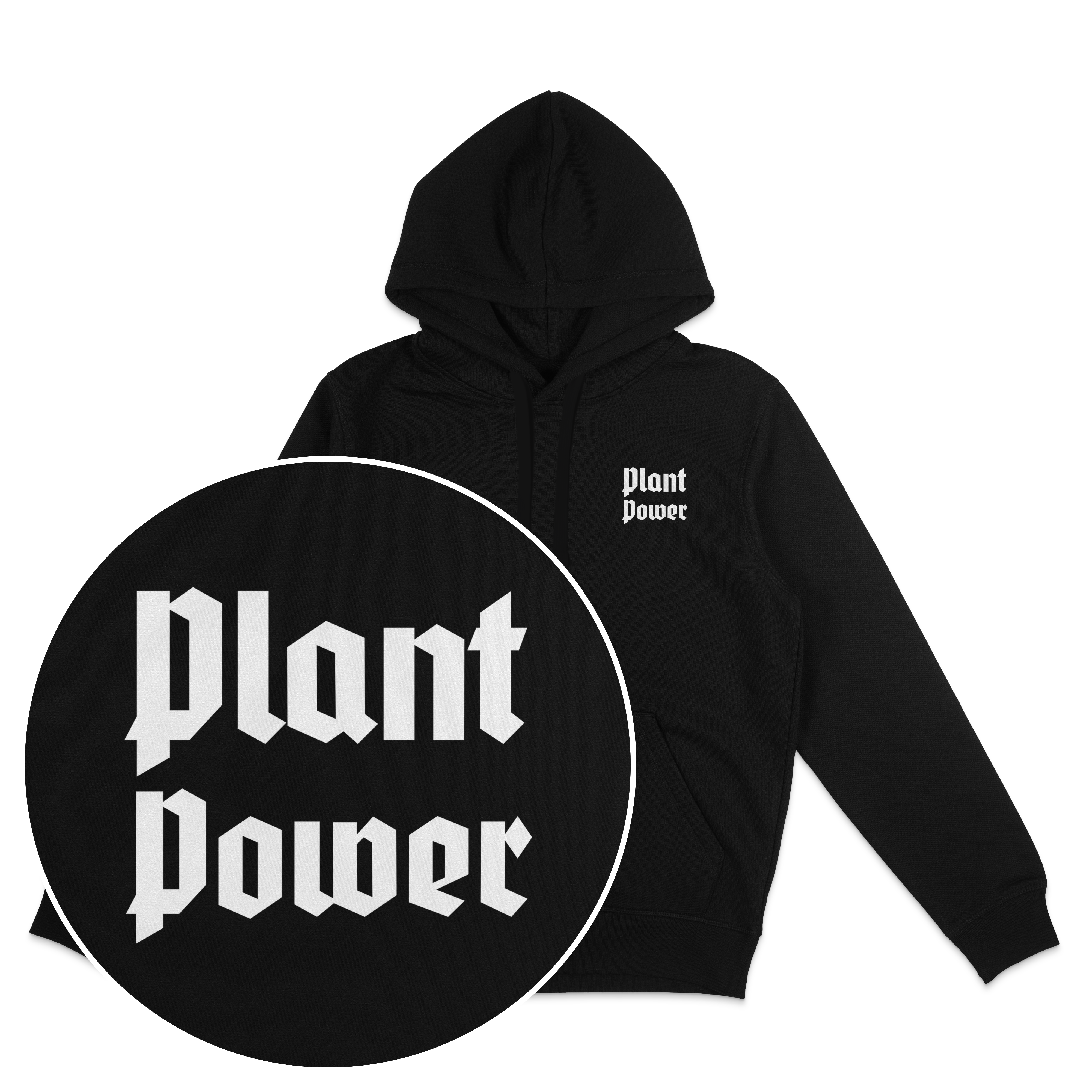 Plant Power Streetwear Hoodie