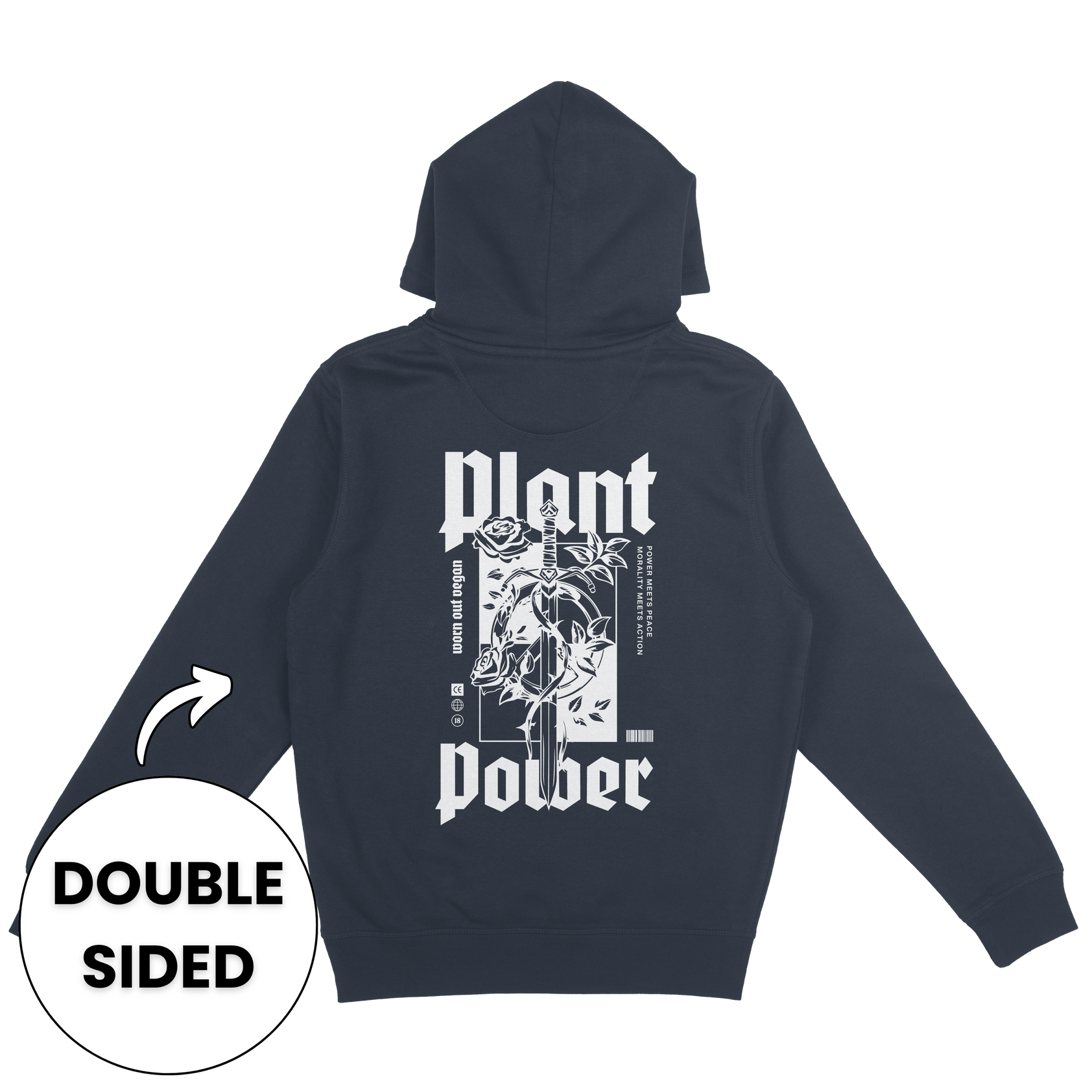 Plant Power Streetwear Hoodie