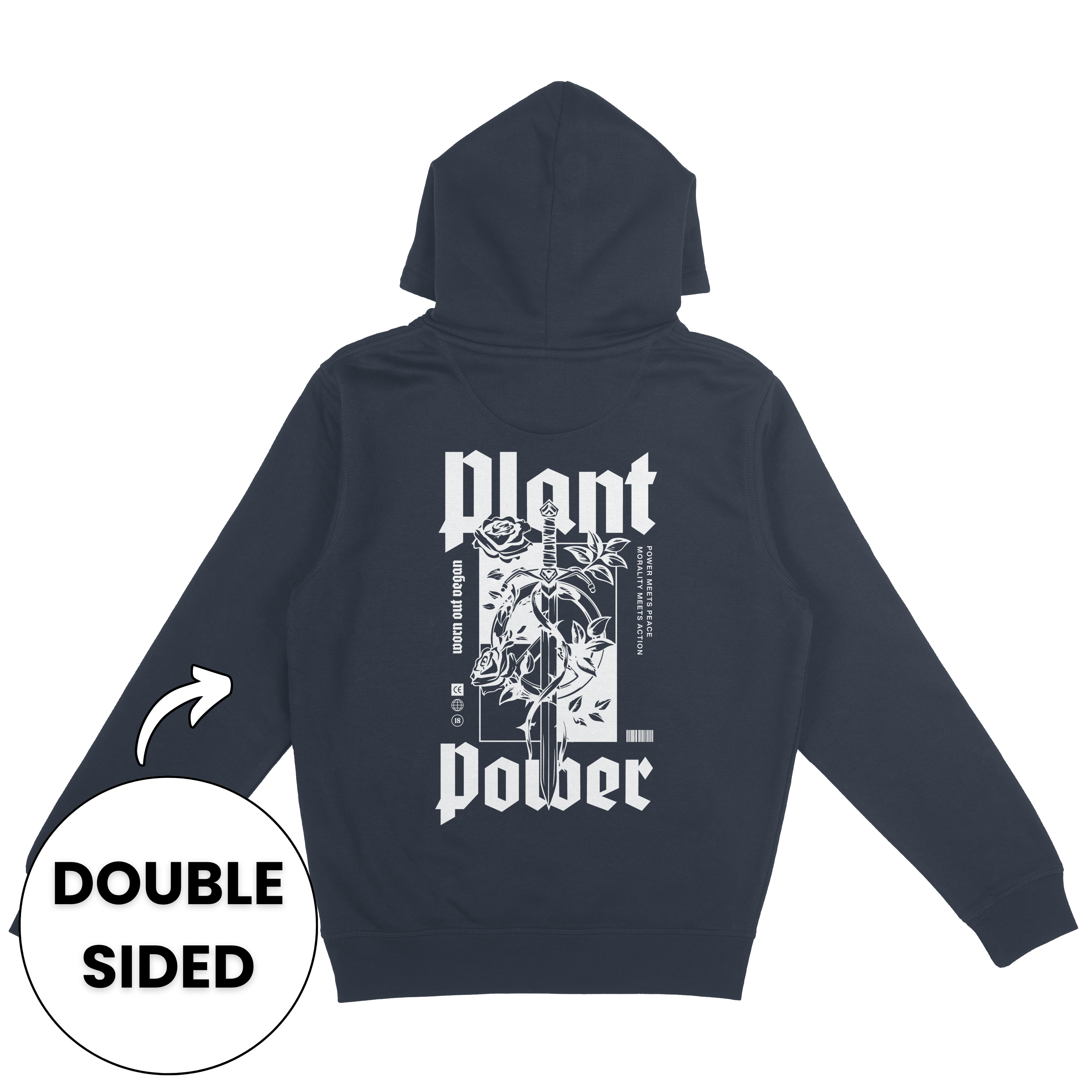 Plant Power Streetwear Hoodie