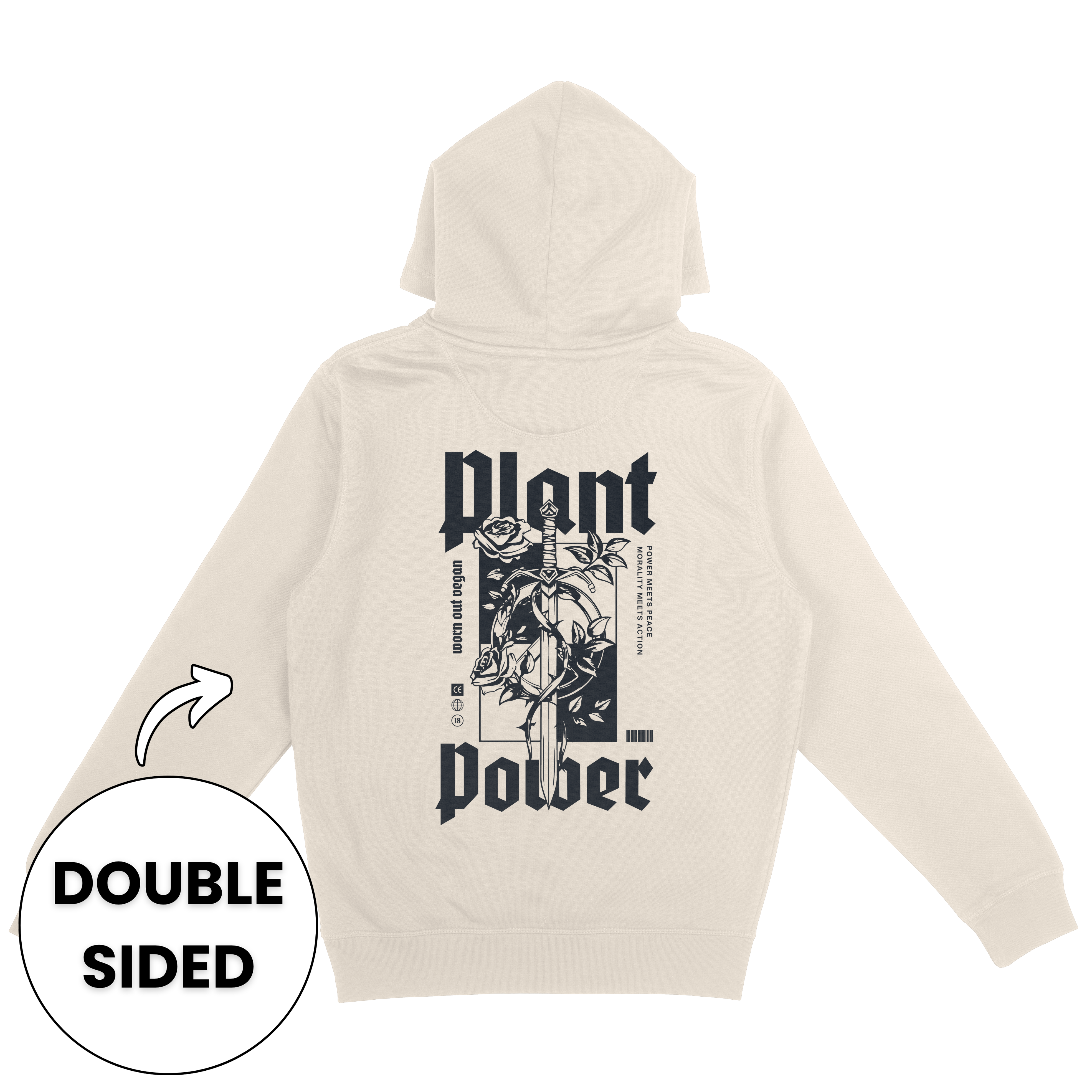 Plant Power Streetwear Hoodie
