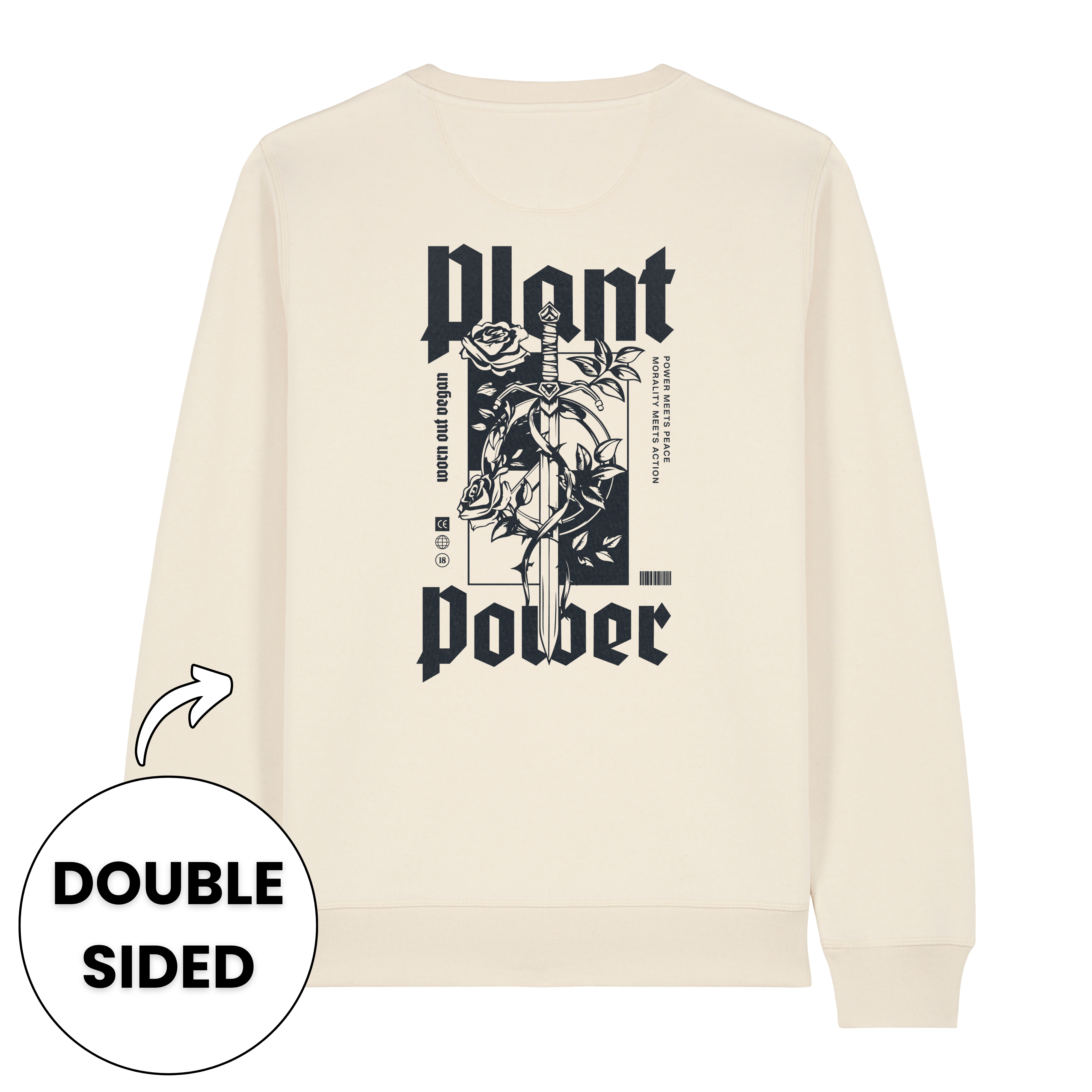 Plant Power Streetwear Sweatshirt