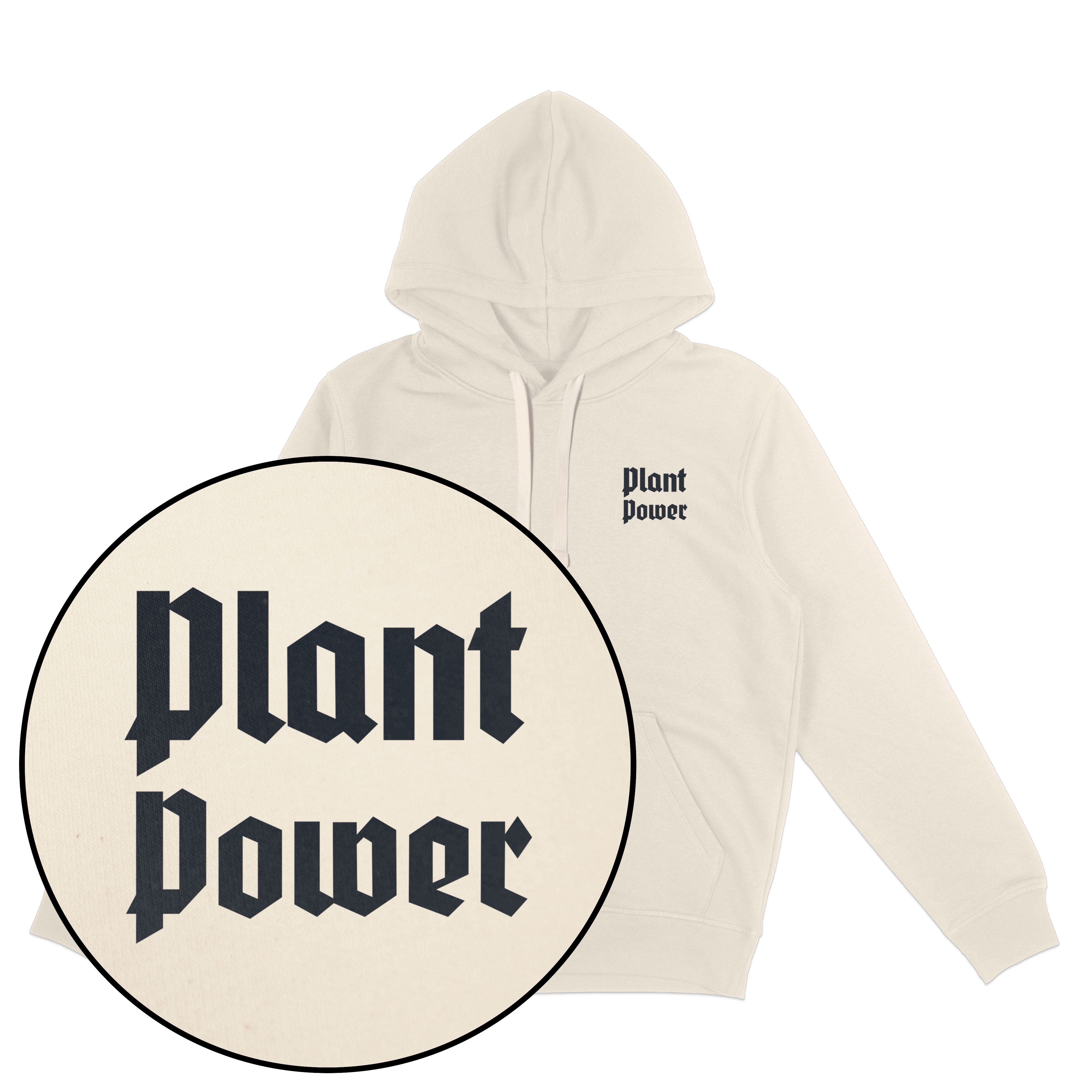 Plant Power Streetwear Hoodie