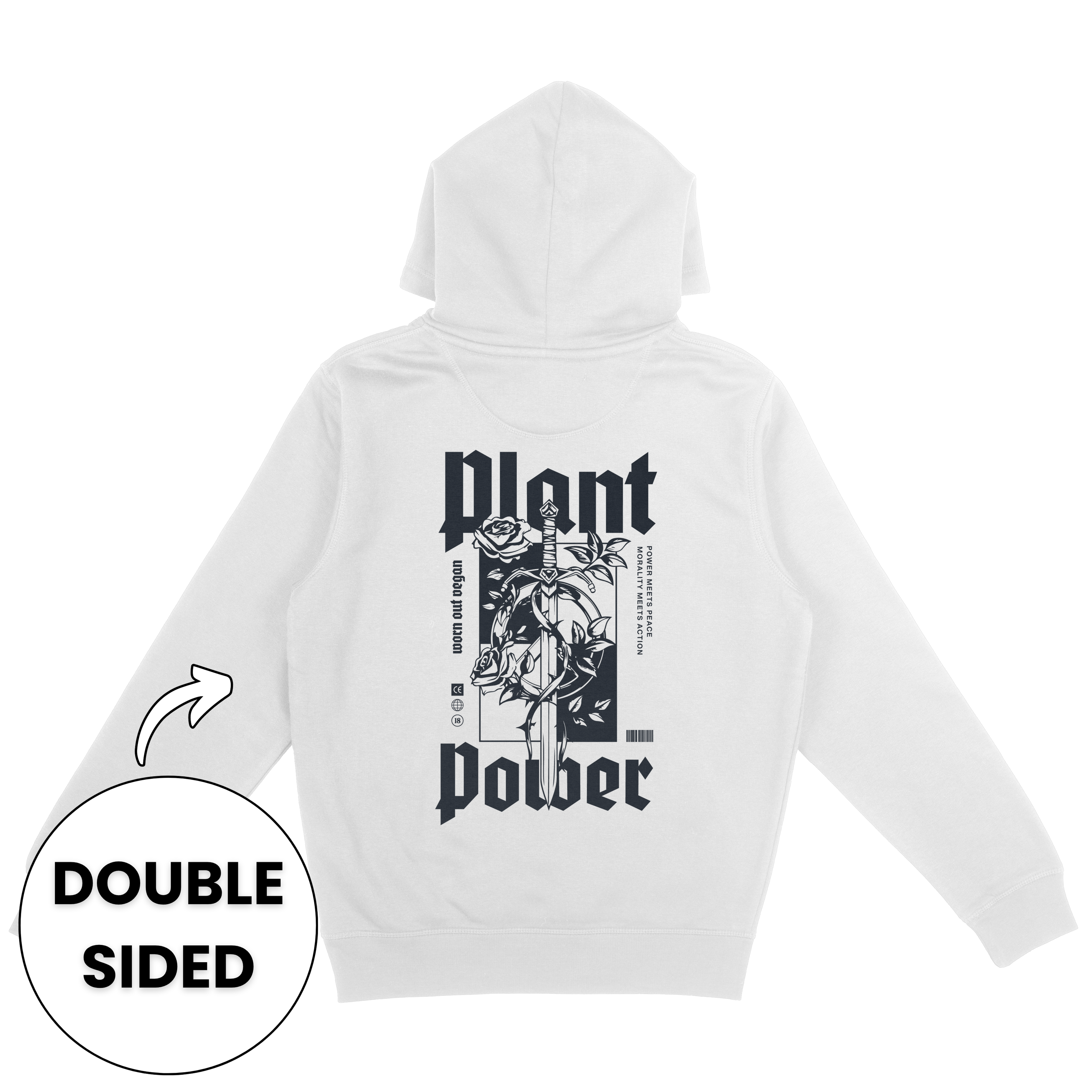 Plant Power Streetwear Hoodie