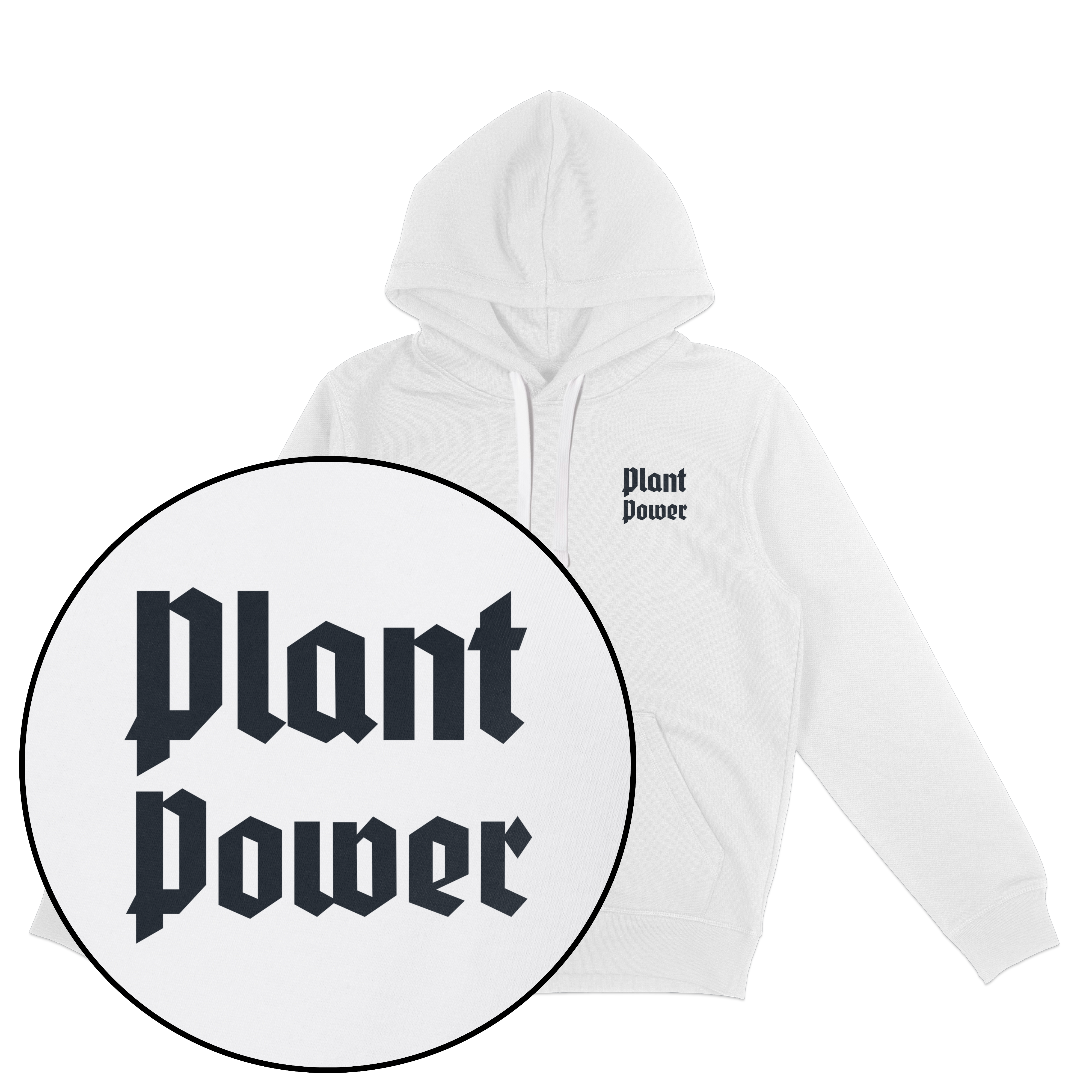 Plant Power Streetwear Hoodie