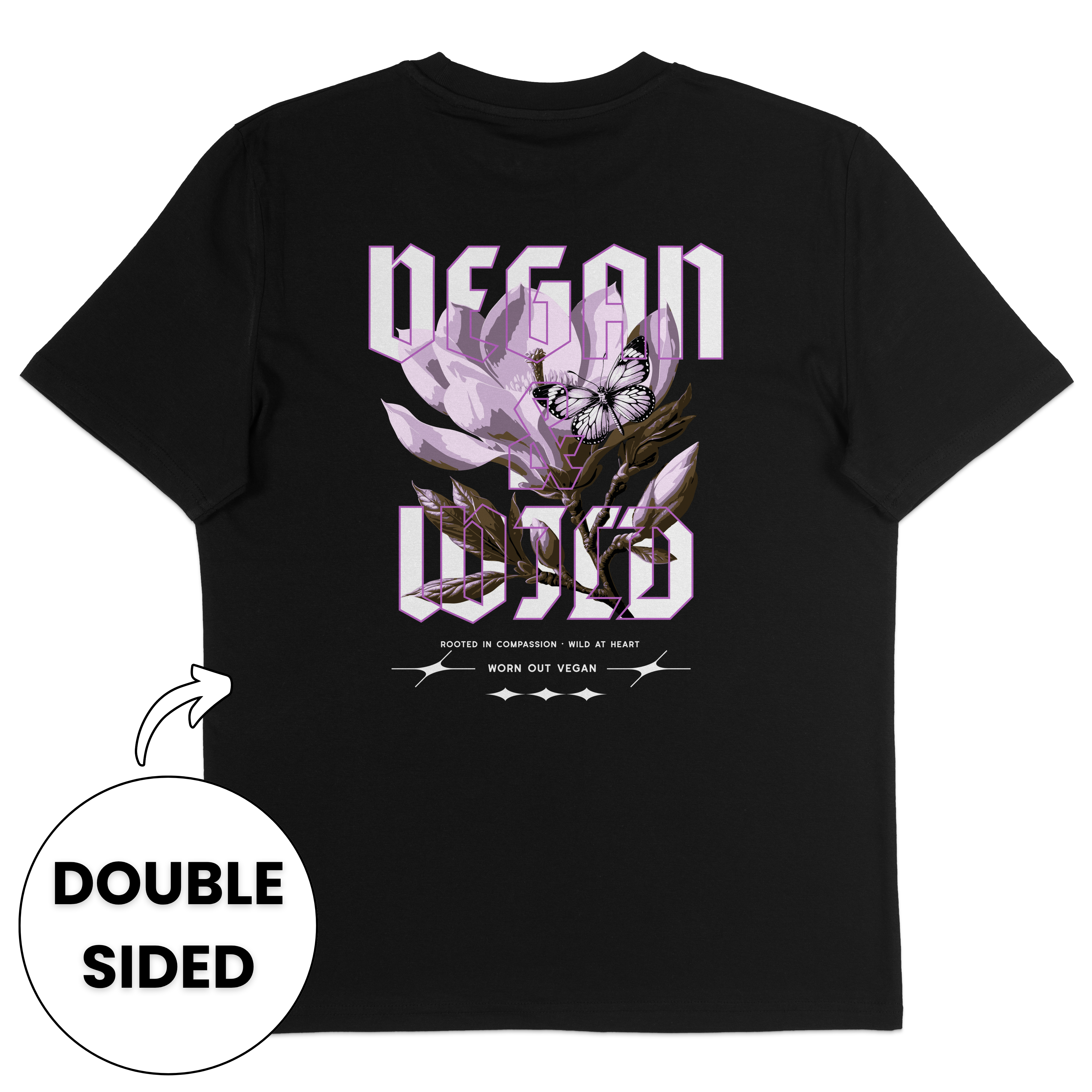 Vegan & Wild Streetwear T-Shirt