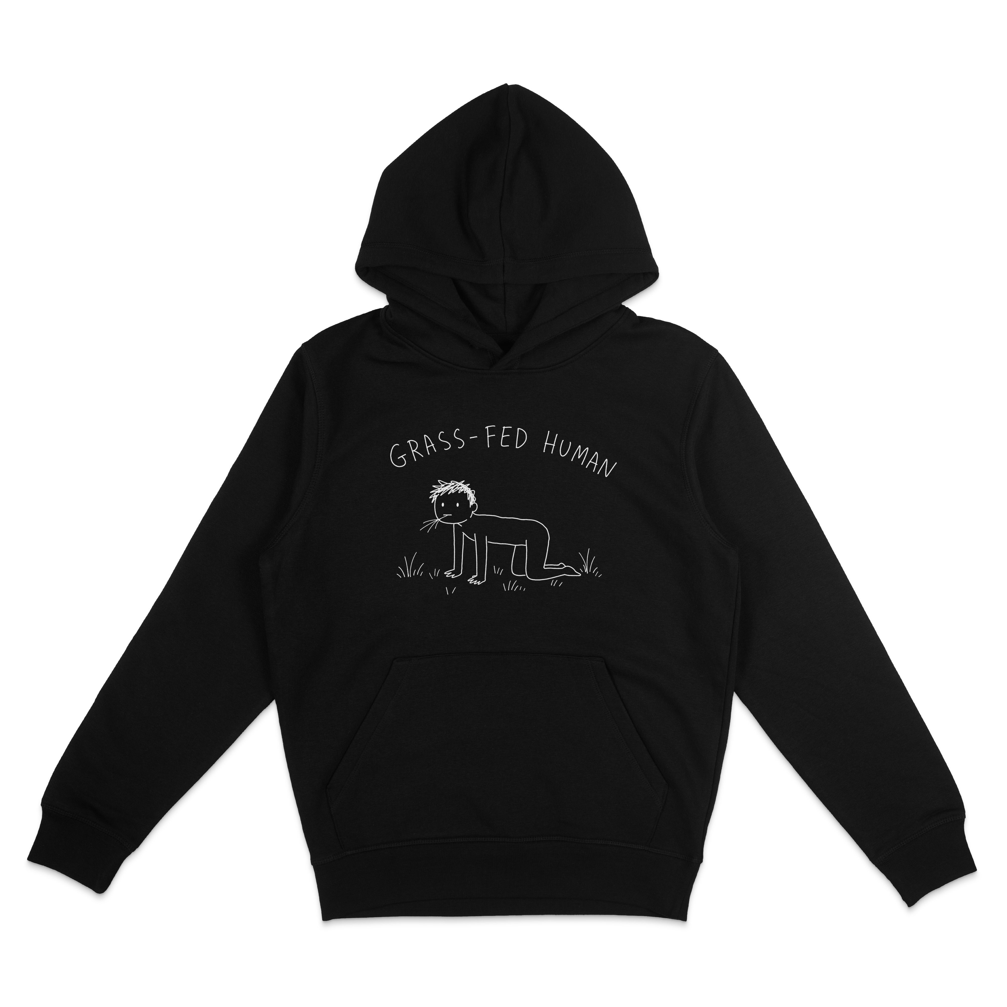 Grass-Fed Human Hoodie