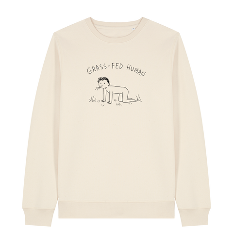 Grass-Fed Human Sweatshirt