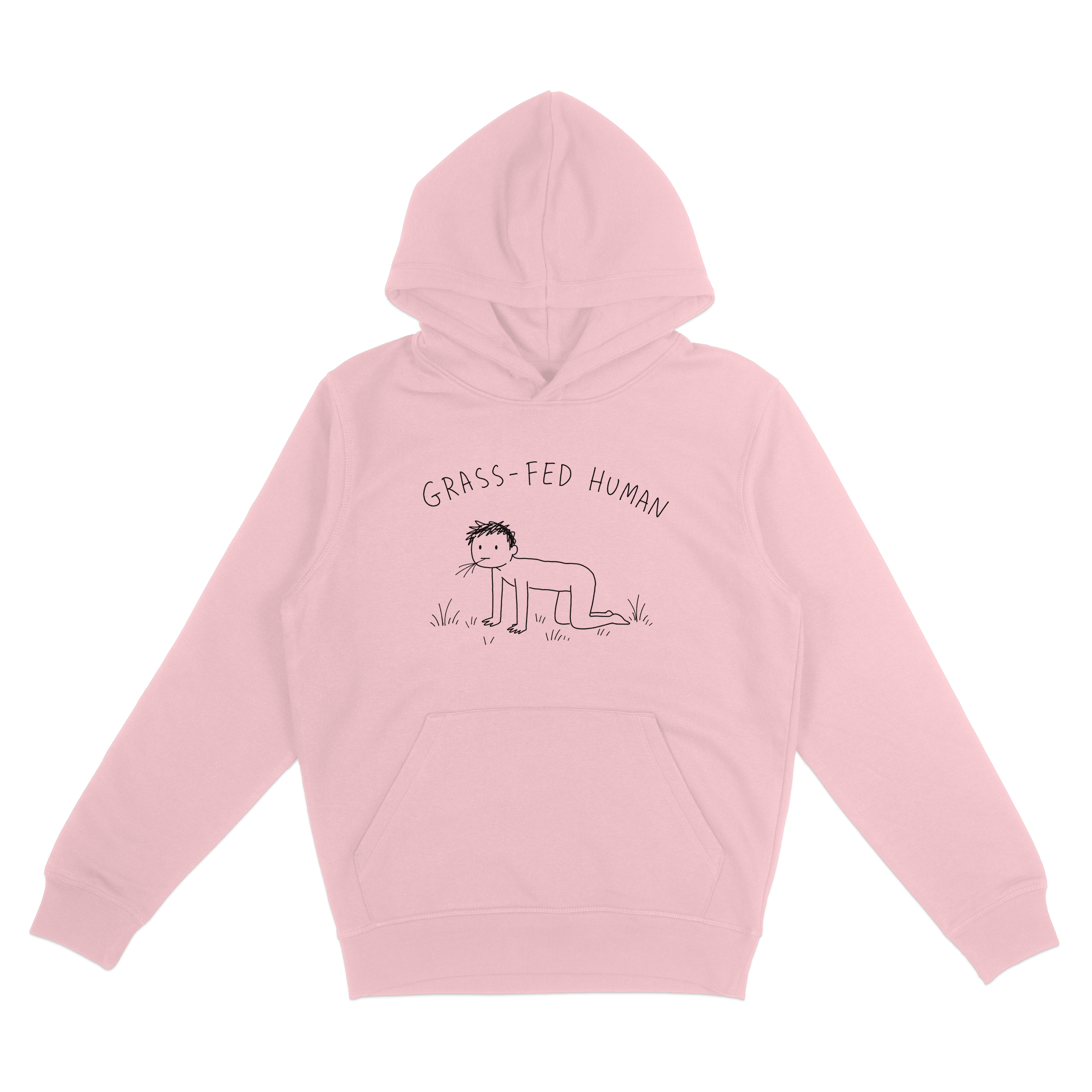 Grass-Fed Human Hoodie