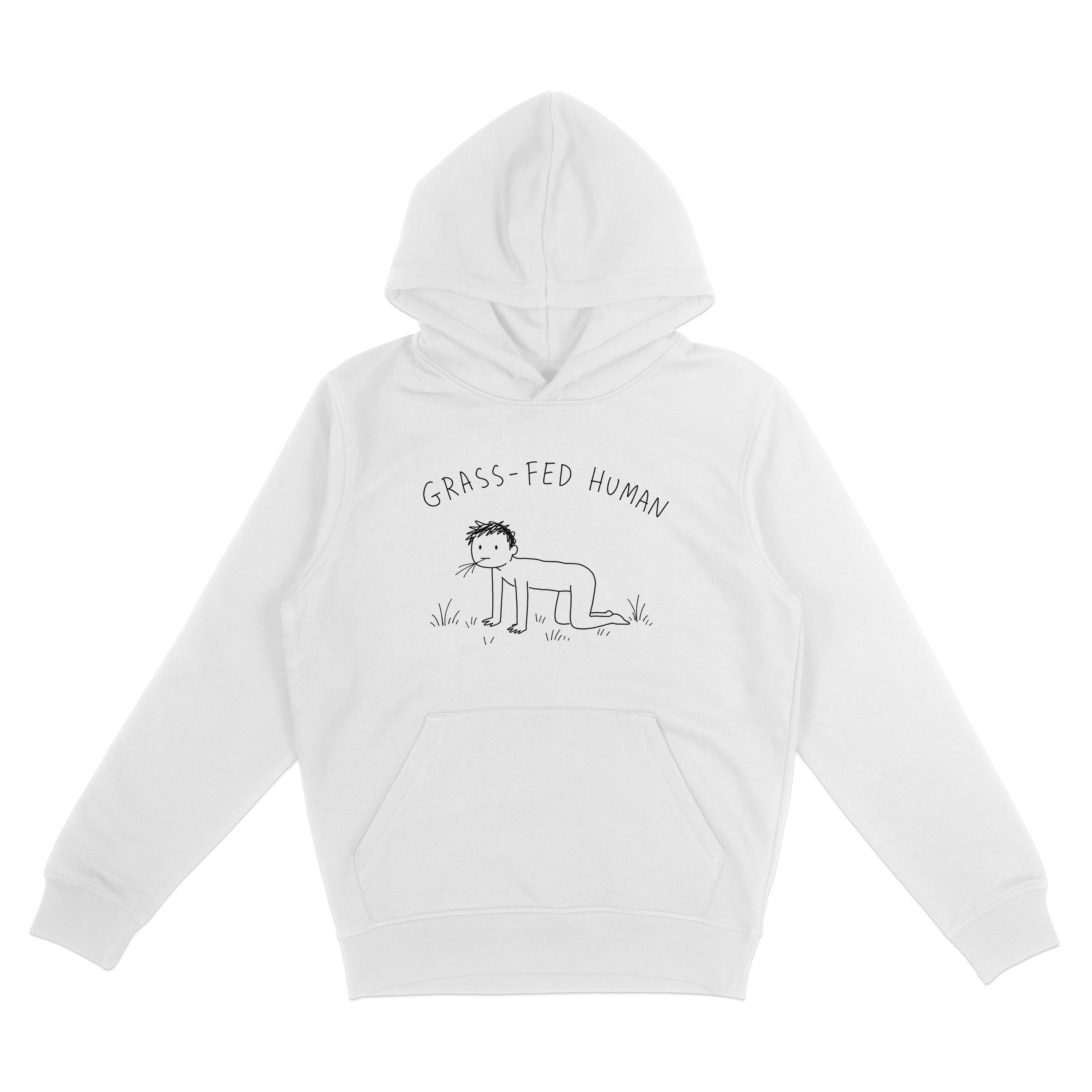Grass-Fed Human Hoodie