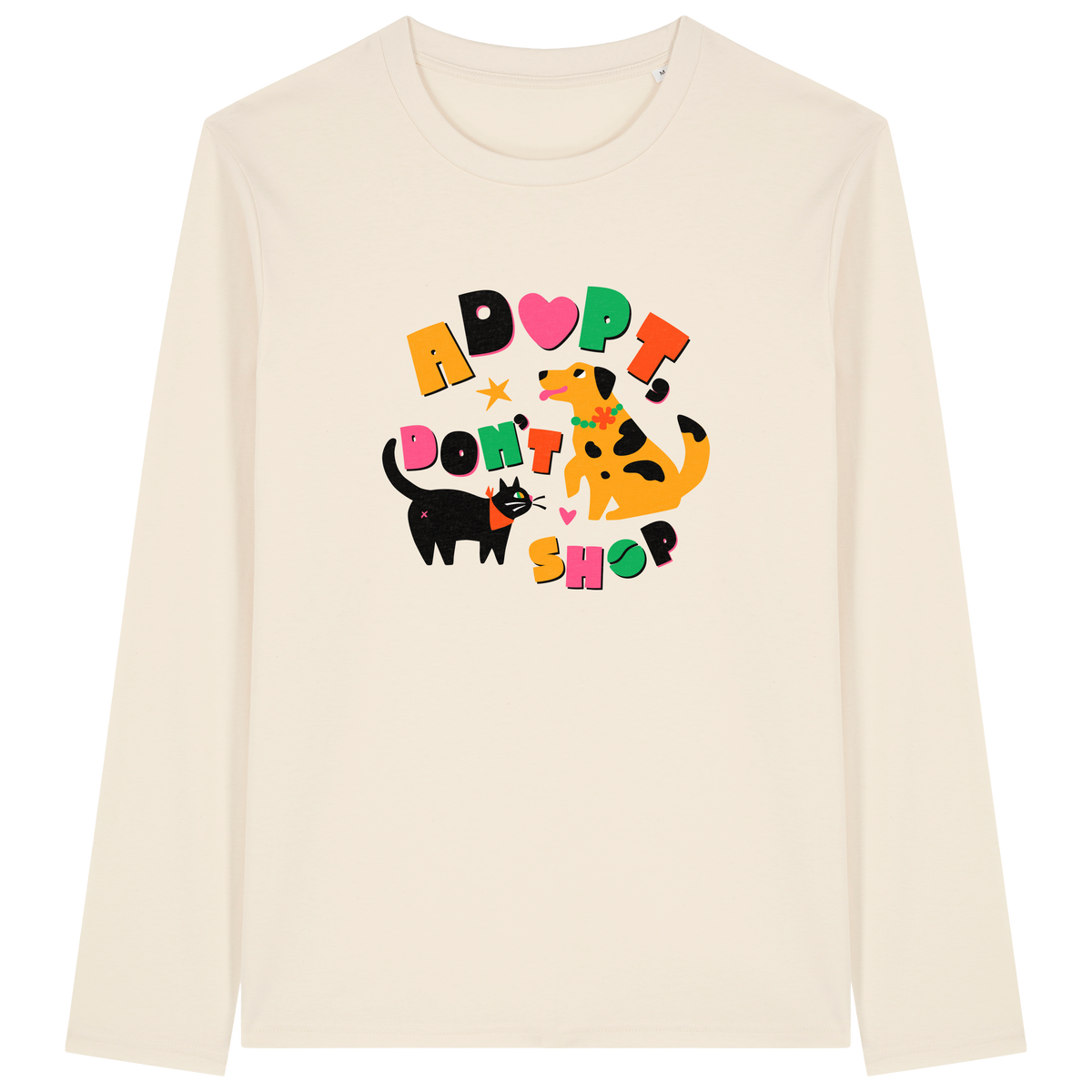 Adopt Don't Shop Long Sleeve T-Shirt