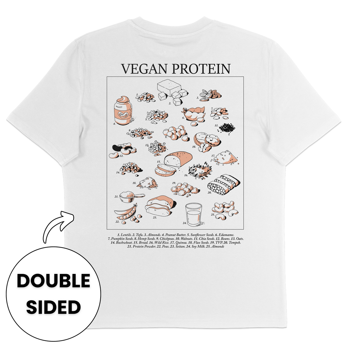 Vegan Protein Streetwear T-Shirt