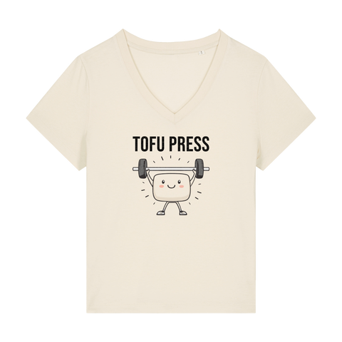 Tofu Press Women's V Neck T-Shirt