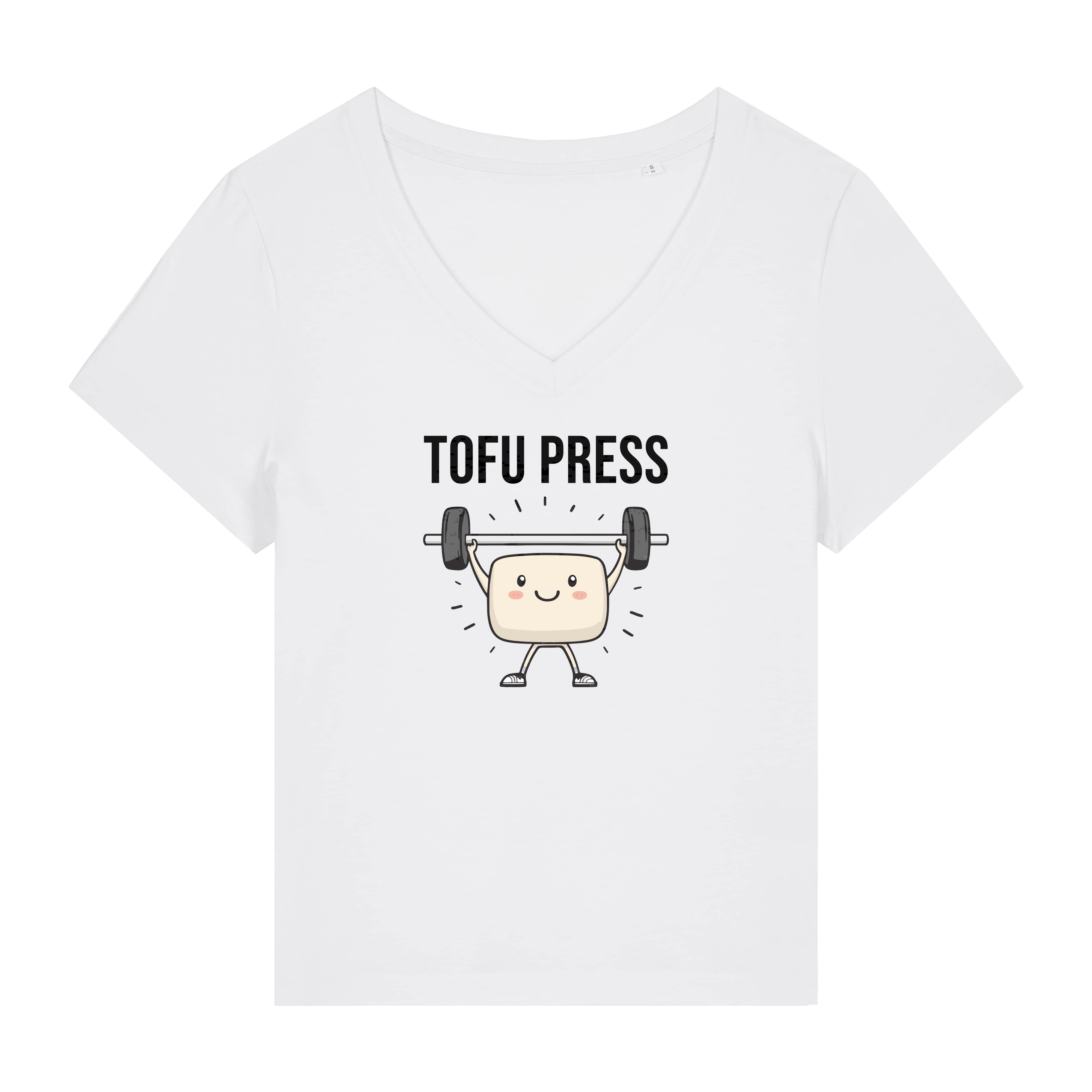 Tofu Press Women's V Neck T-Shirt