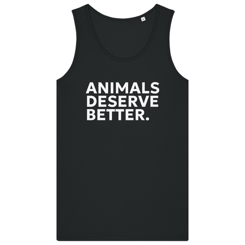 Animals Deserve Better Men's Tank Top