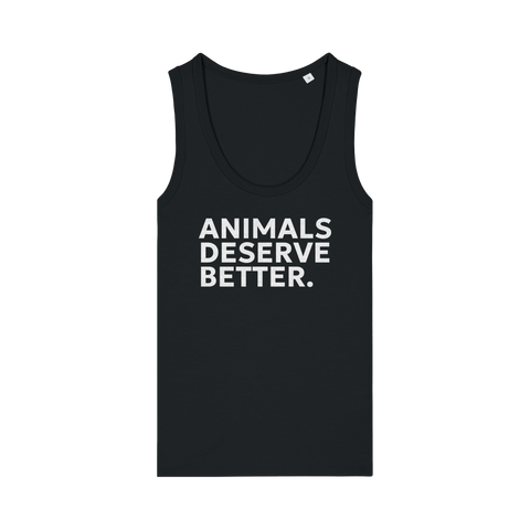 Animals Deserve Better Women's Tank Top