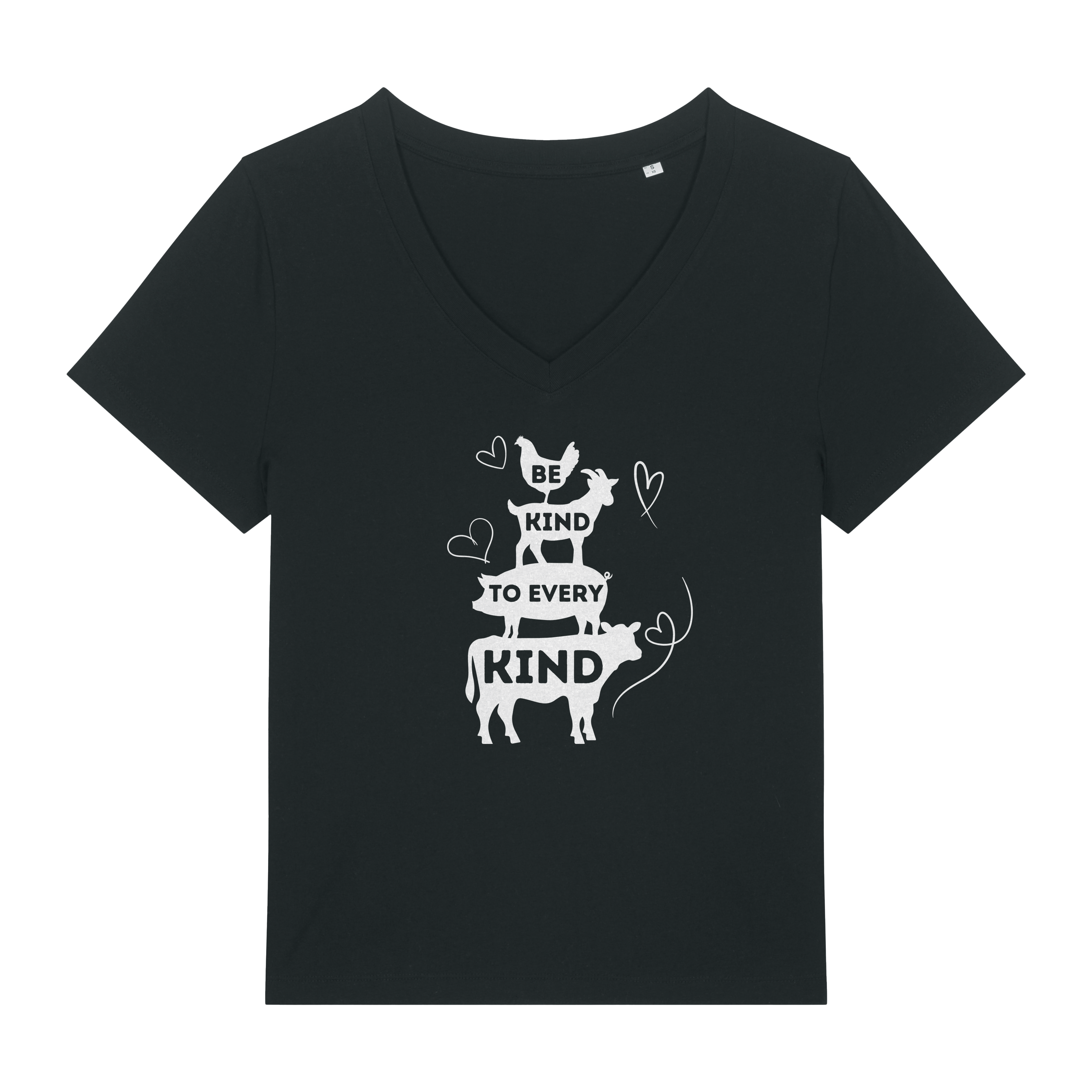 Be Kind To Every Kind Women's V Neck T-Shirt