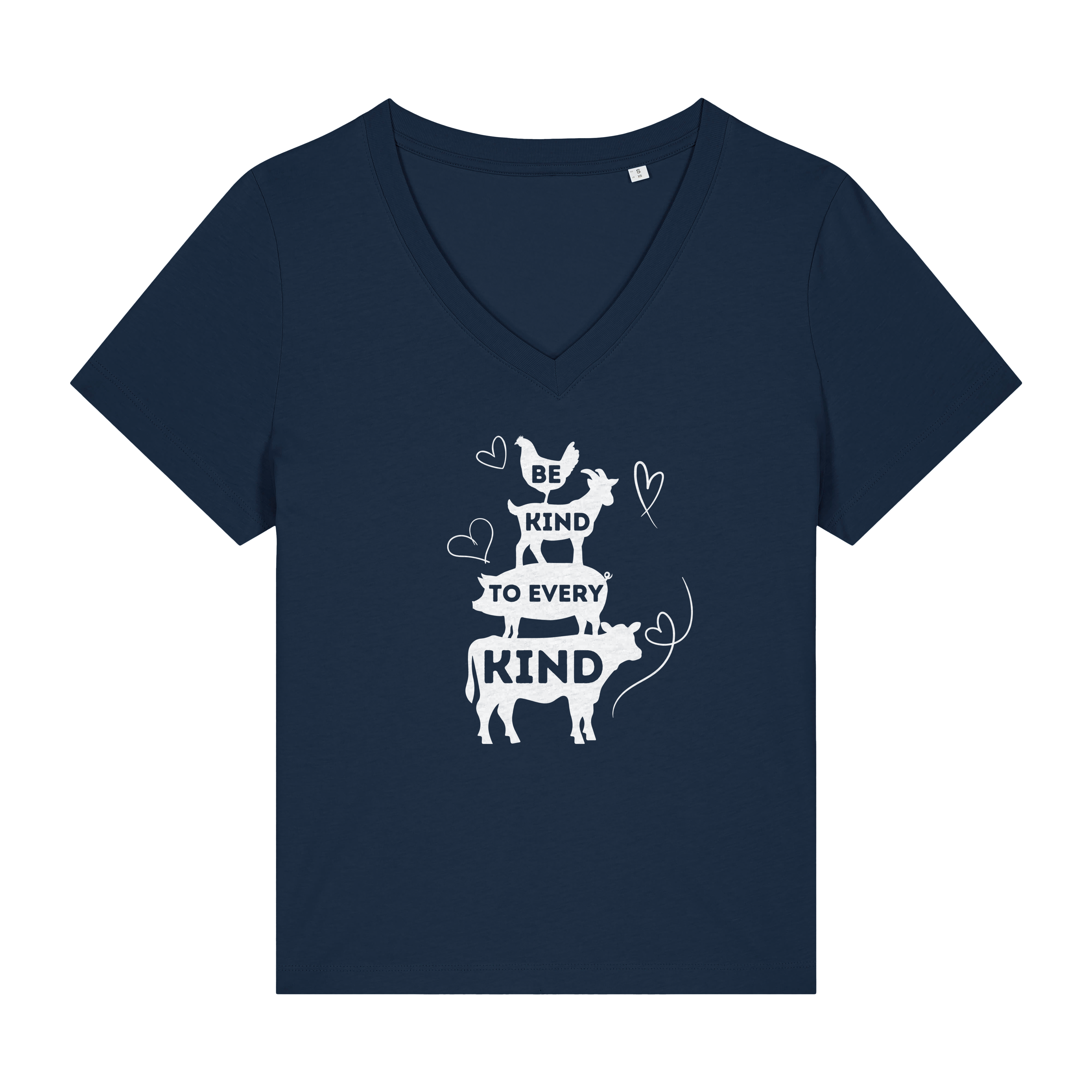 Be Kind To Every Kind Women's V Neck T-Shirt
