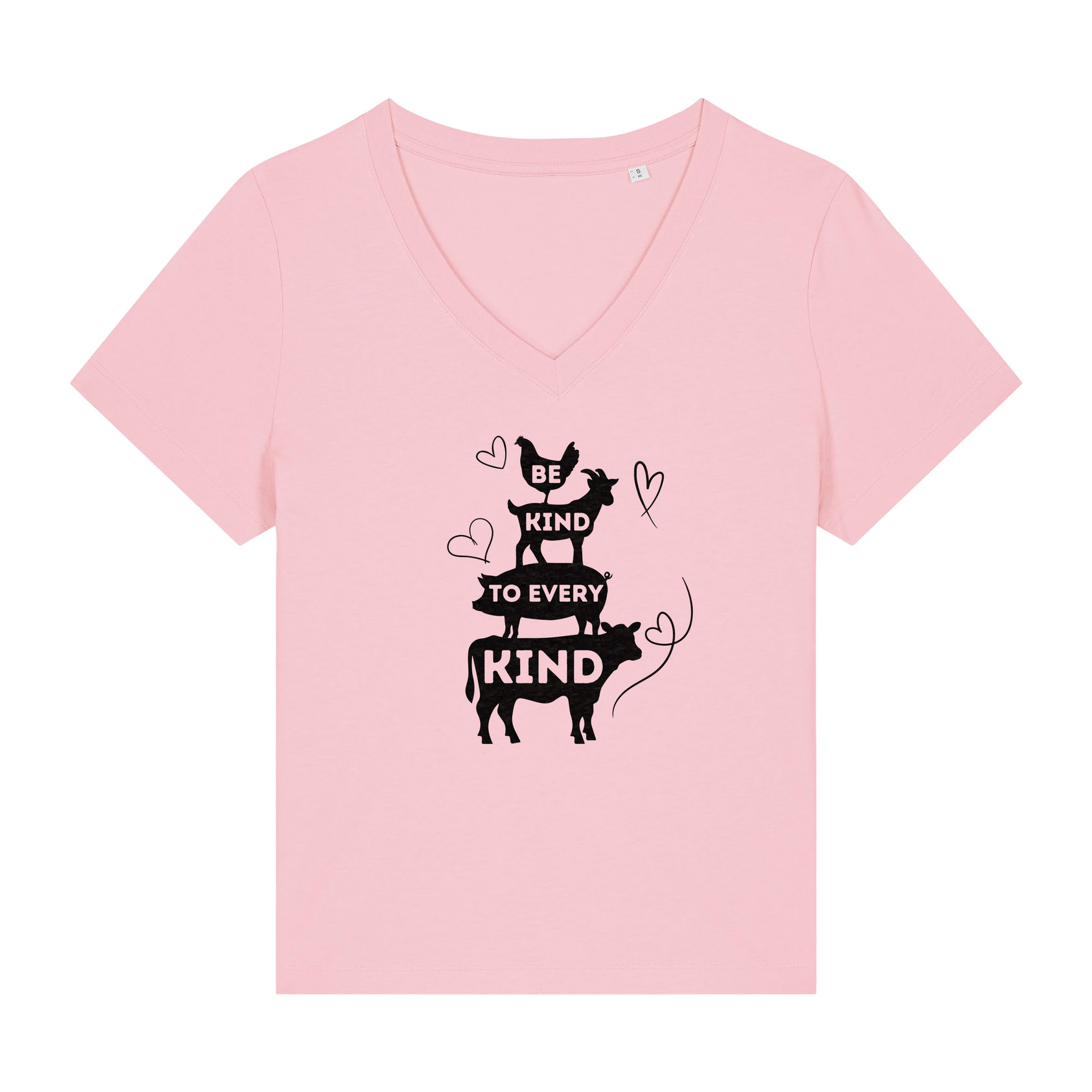 Be Kind To Every Kind Women's V Neck T-Shirt