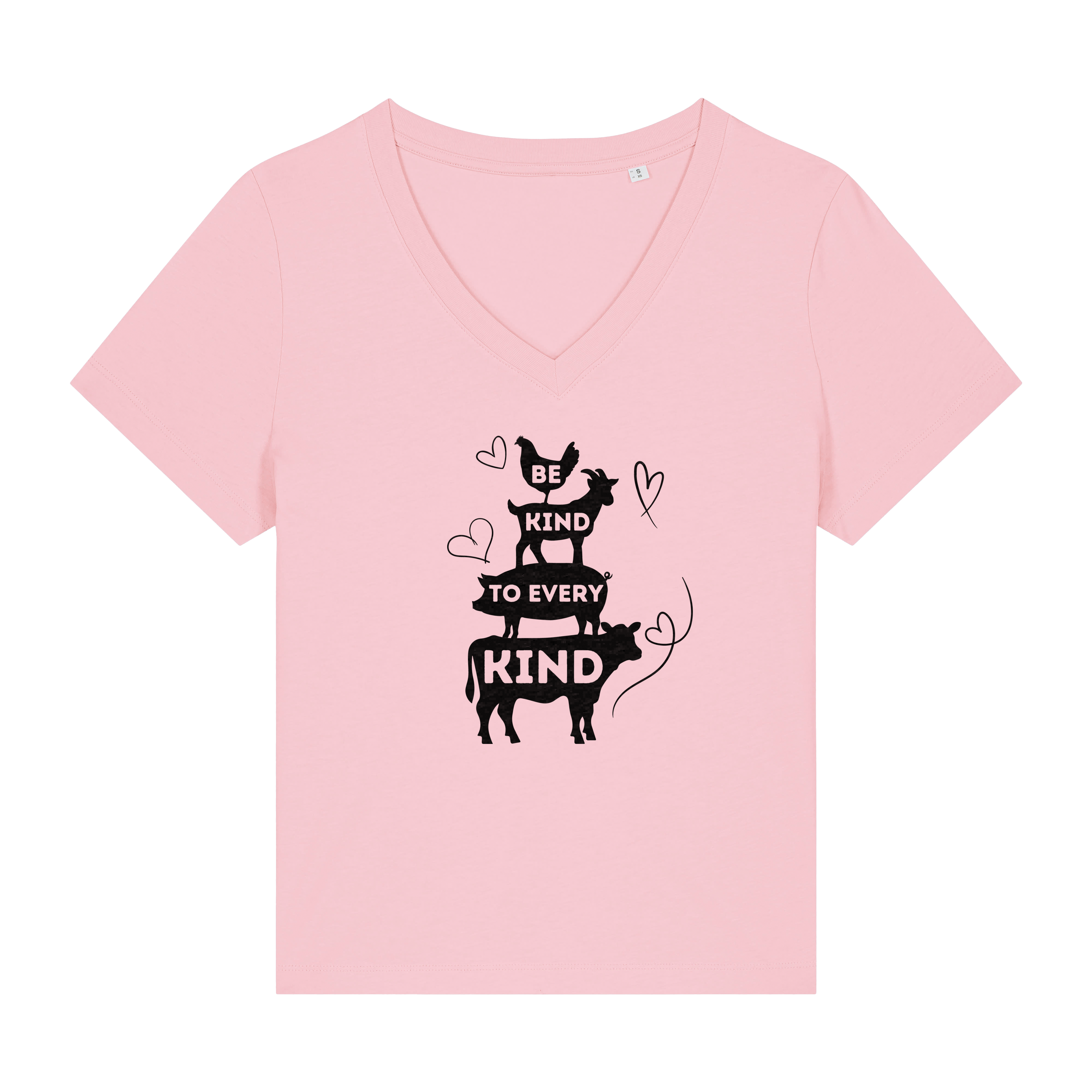 Be Kind To Every Kind Women's V Neck T-Shirt
