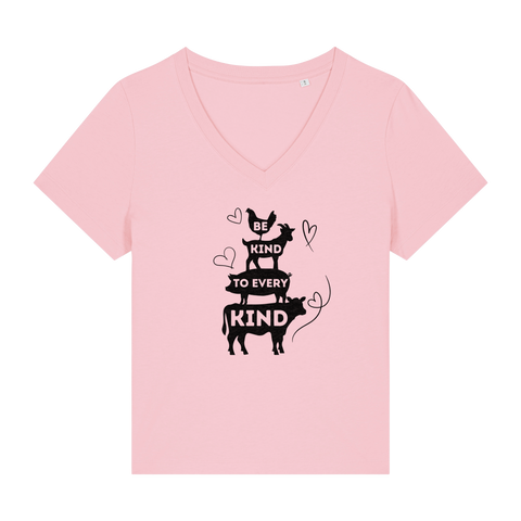 Be Kind To Every Kind Women's V Neck T-Shirt
