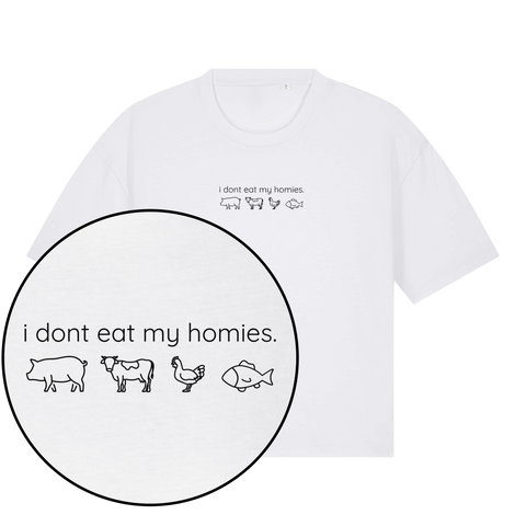 I Don't Eat My Homies Women's Boxy T-Shirt