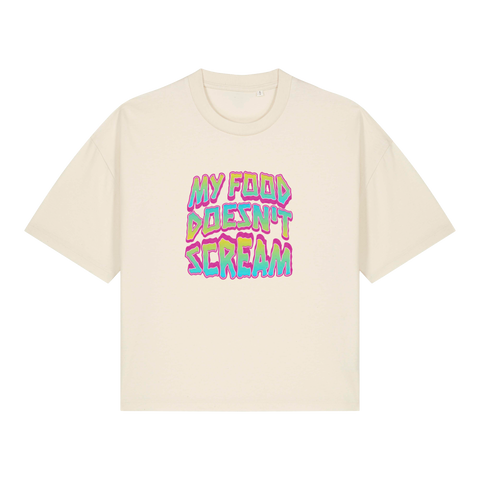 My Food Doesn't Scream Women's Boxy T-Shirt