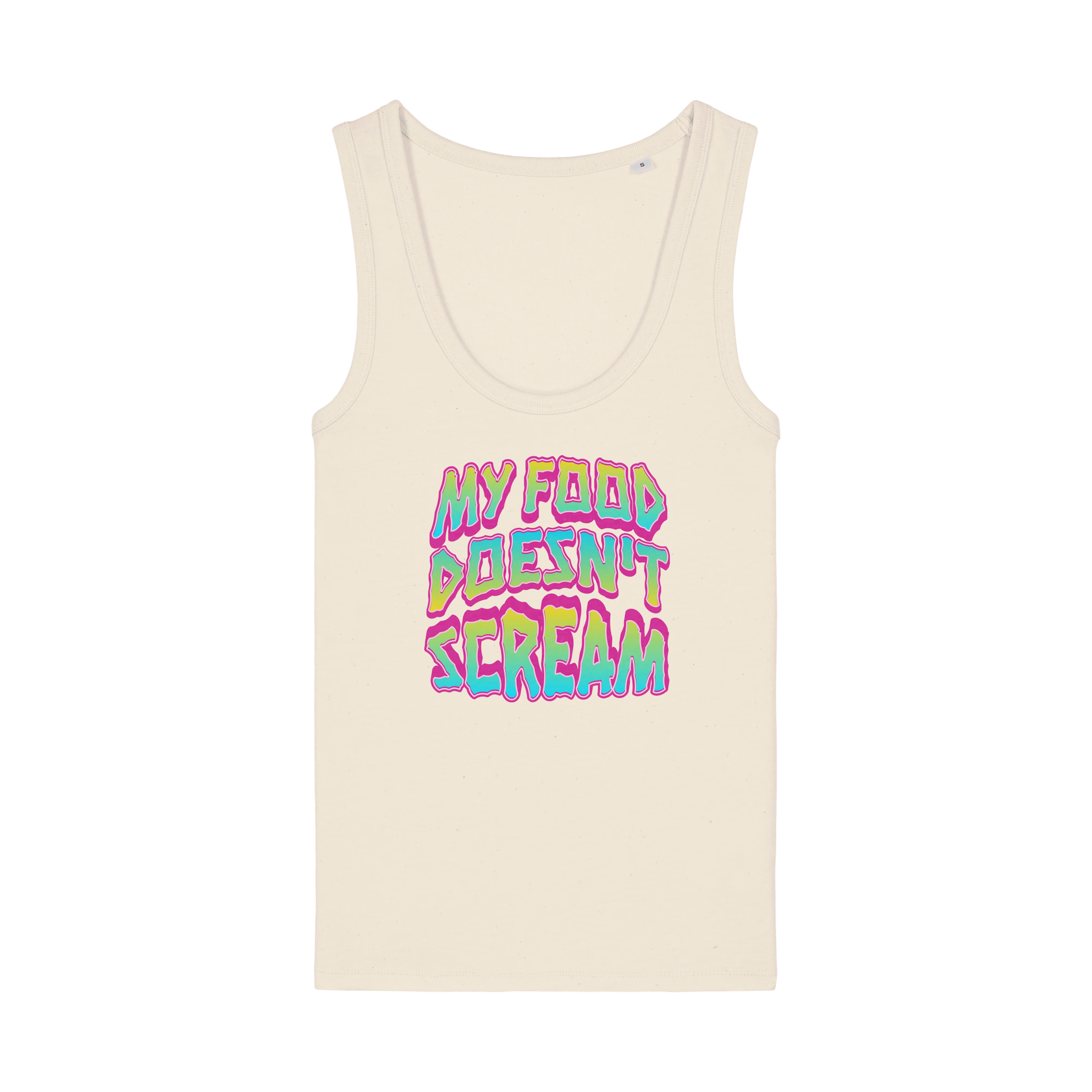 My Food Doesn't Scream Women's Tank Top