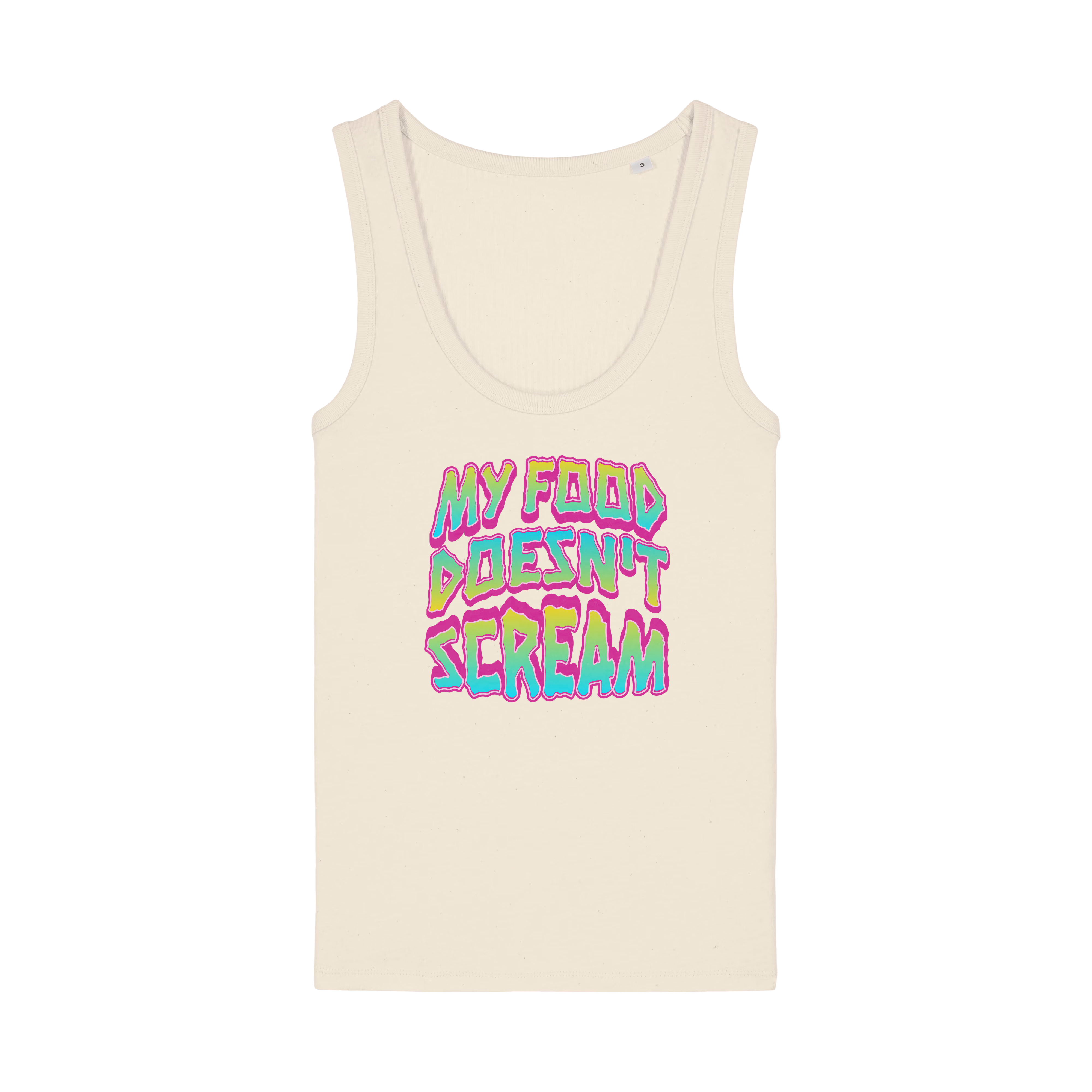 My Food Doesn't Scream Women's Tank Top
