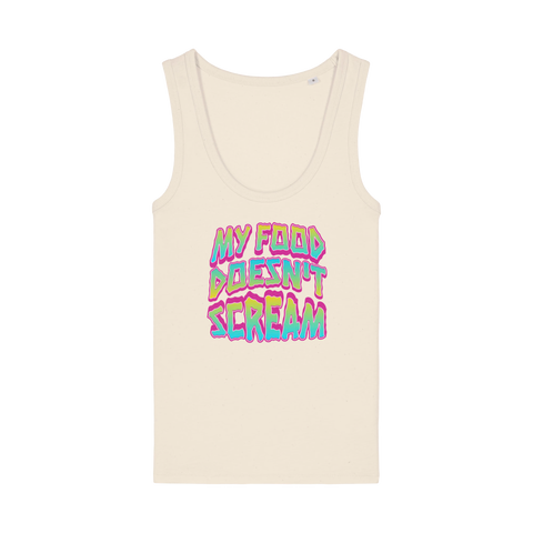 My Food Doesn't Scream Women's Tank Top