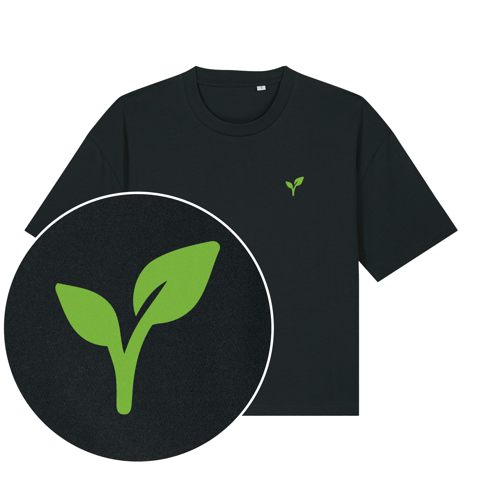 Vegan Logo Boxy T-Shirt