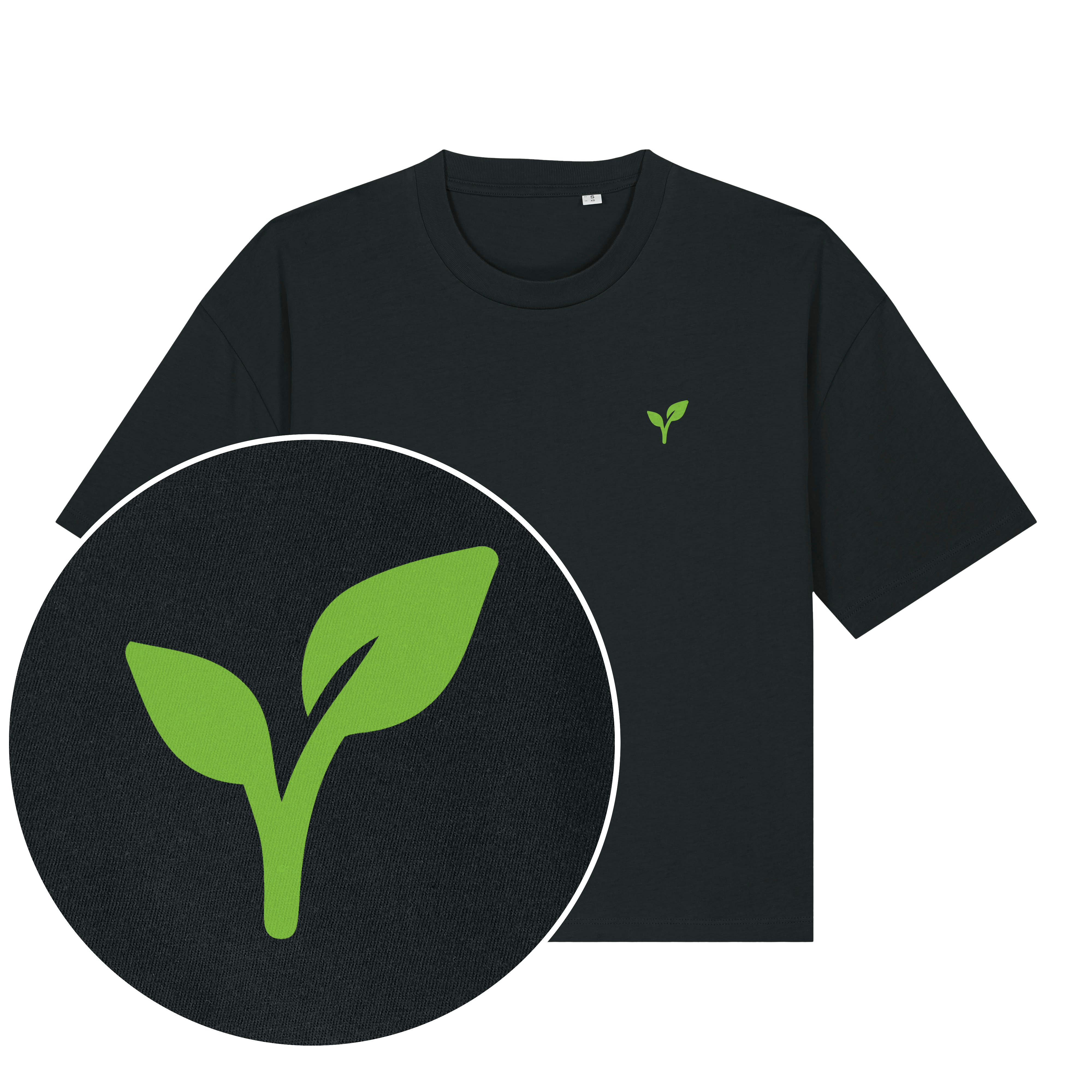 Vegan Logo Boxy T-Shirt