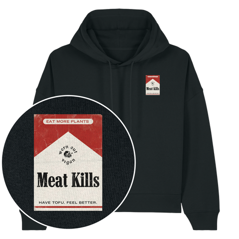 Meat Kills Women's Hoodie